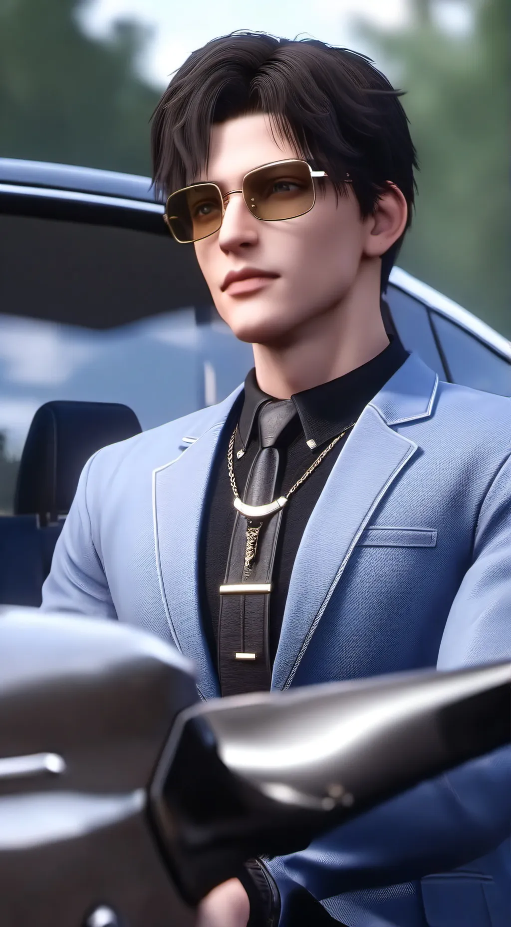 ai character: Dylan  background