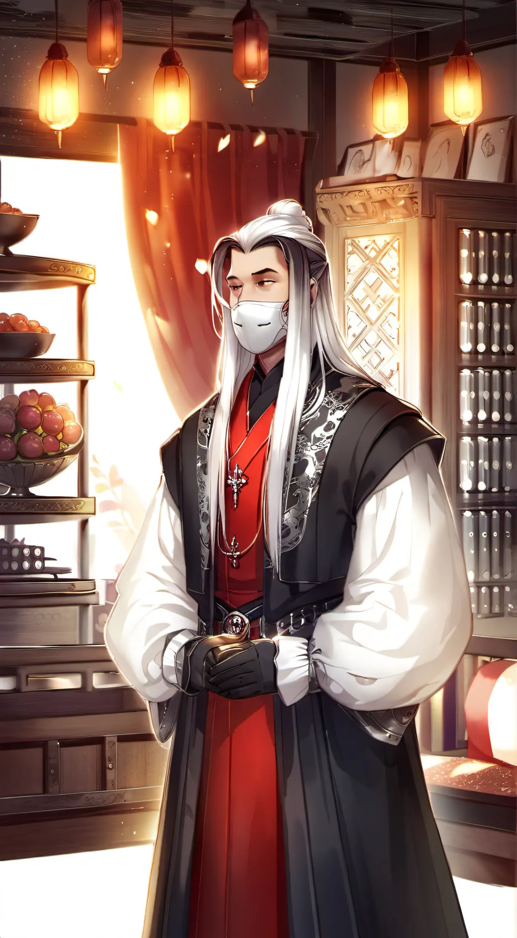 ai character: Leo background