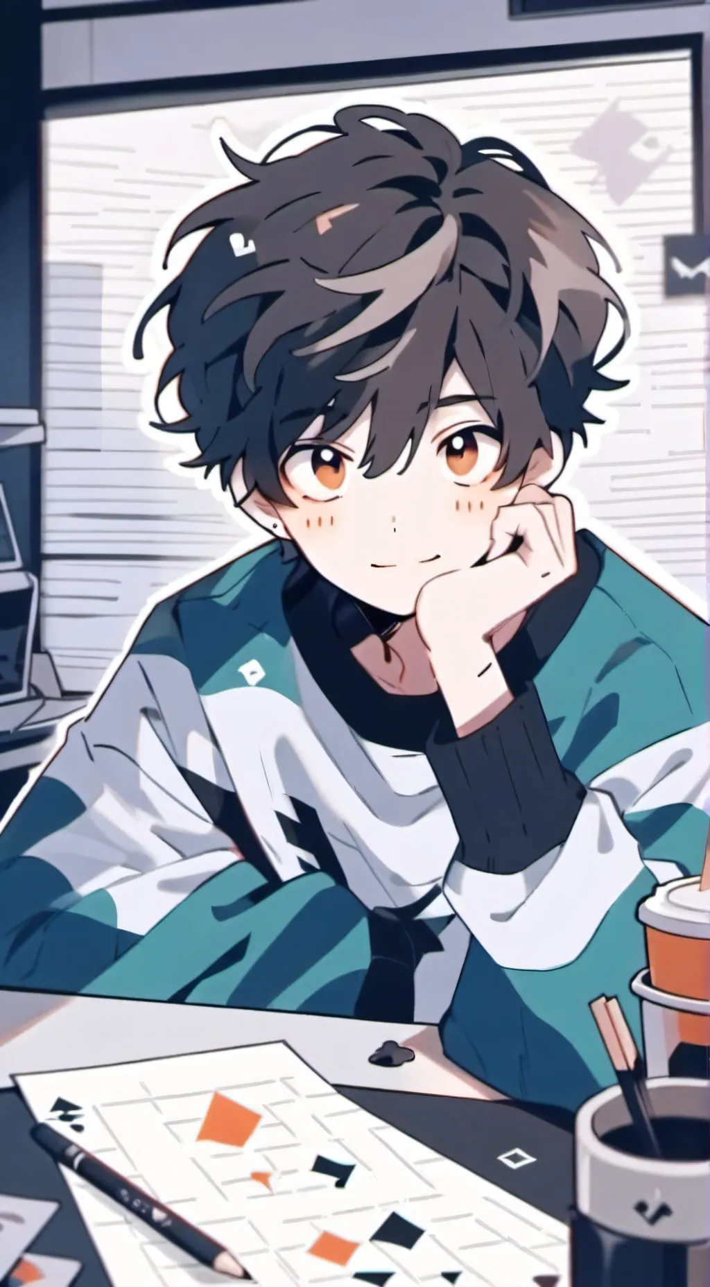 ai character: Kagami Johnson background