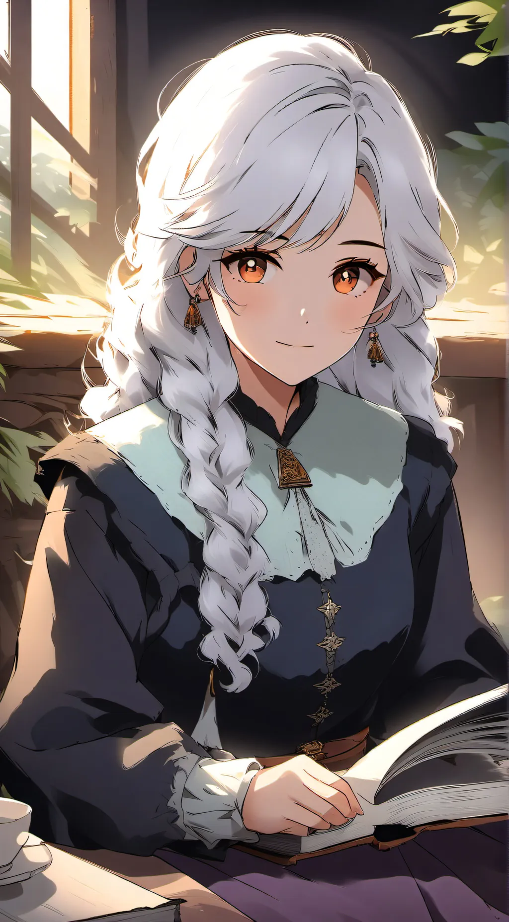 ai character: Kat background