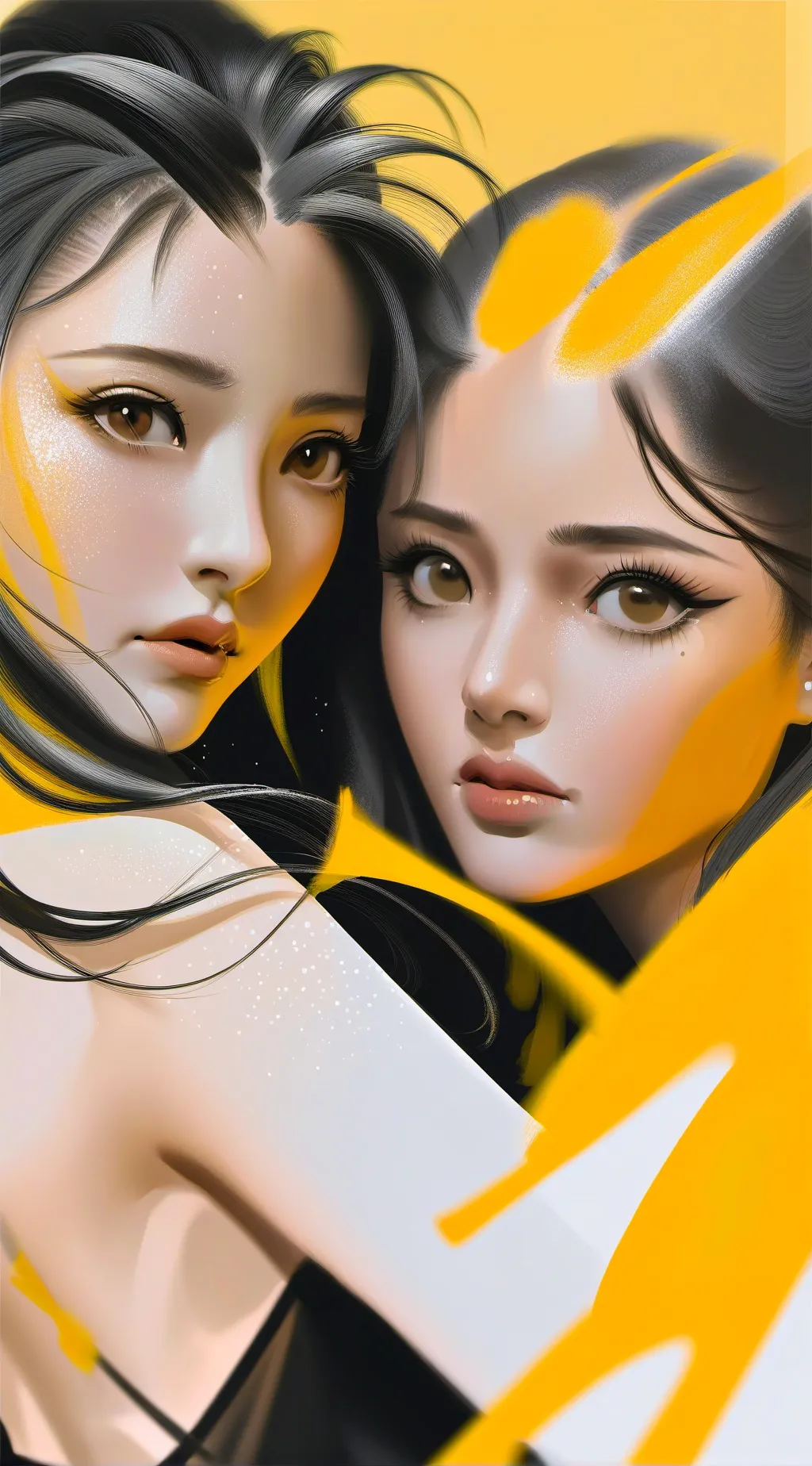 ai character: Lucia 😍💅 background