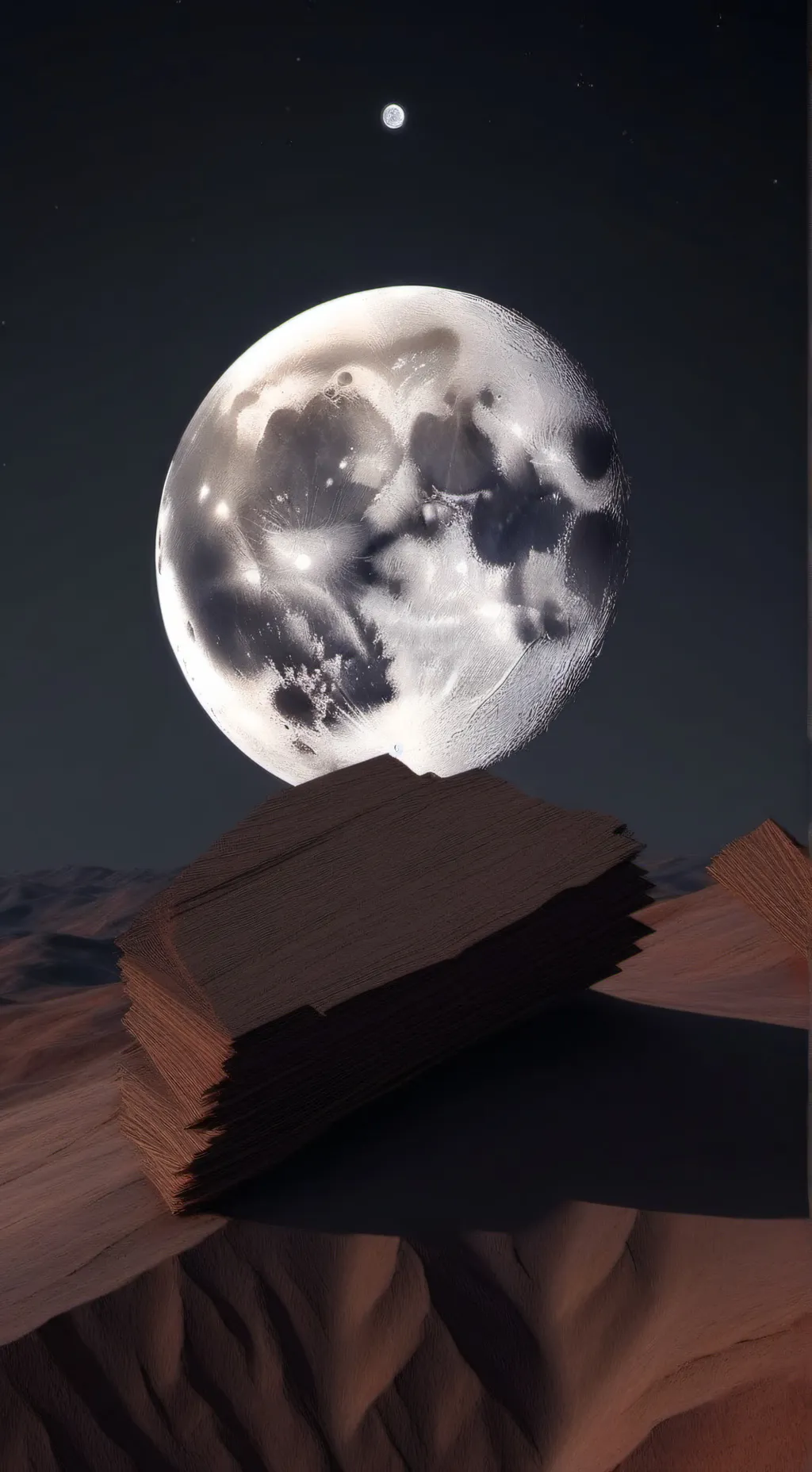 ai character: dandy × astro  background