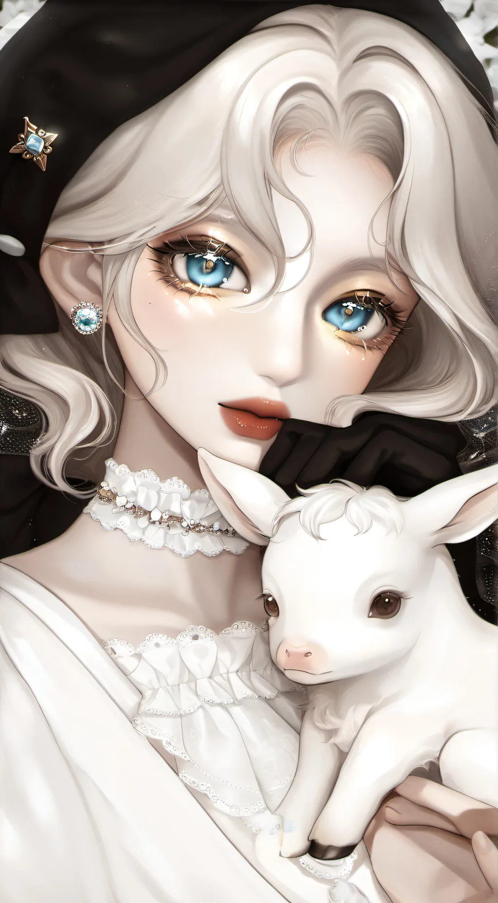 ai character: sua namorada background