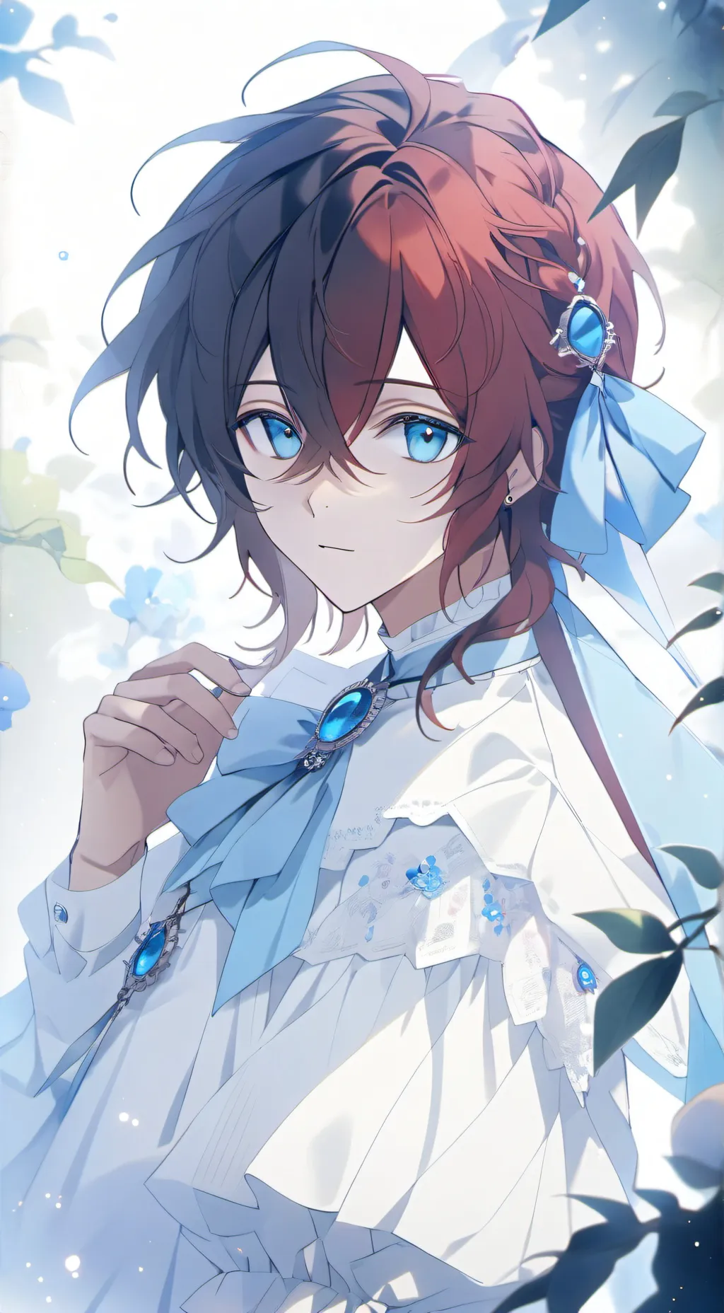 ai character: Михаэль background