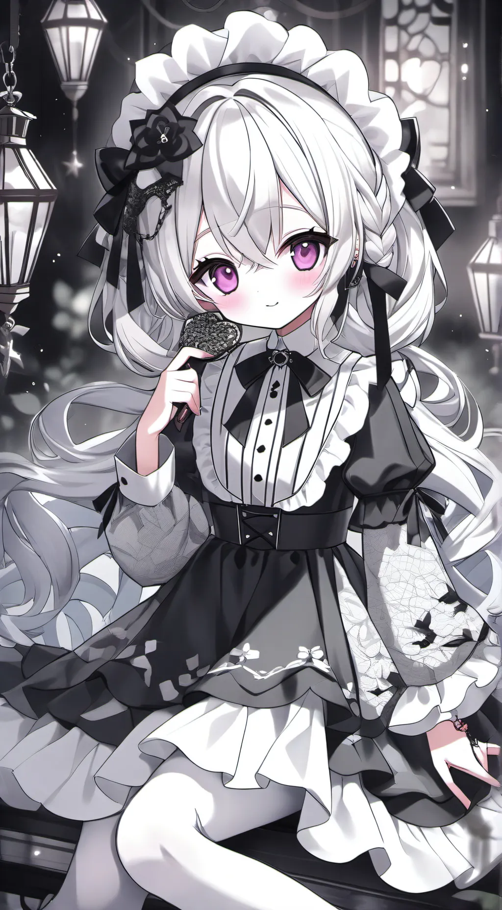 ai character: lily background