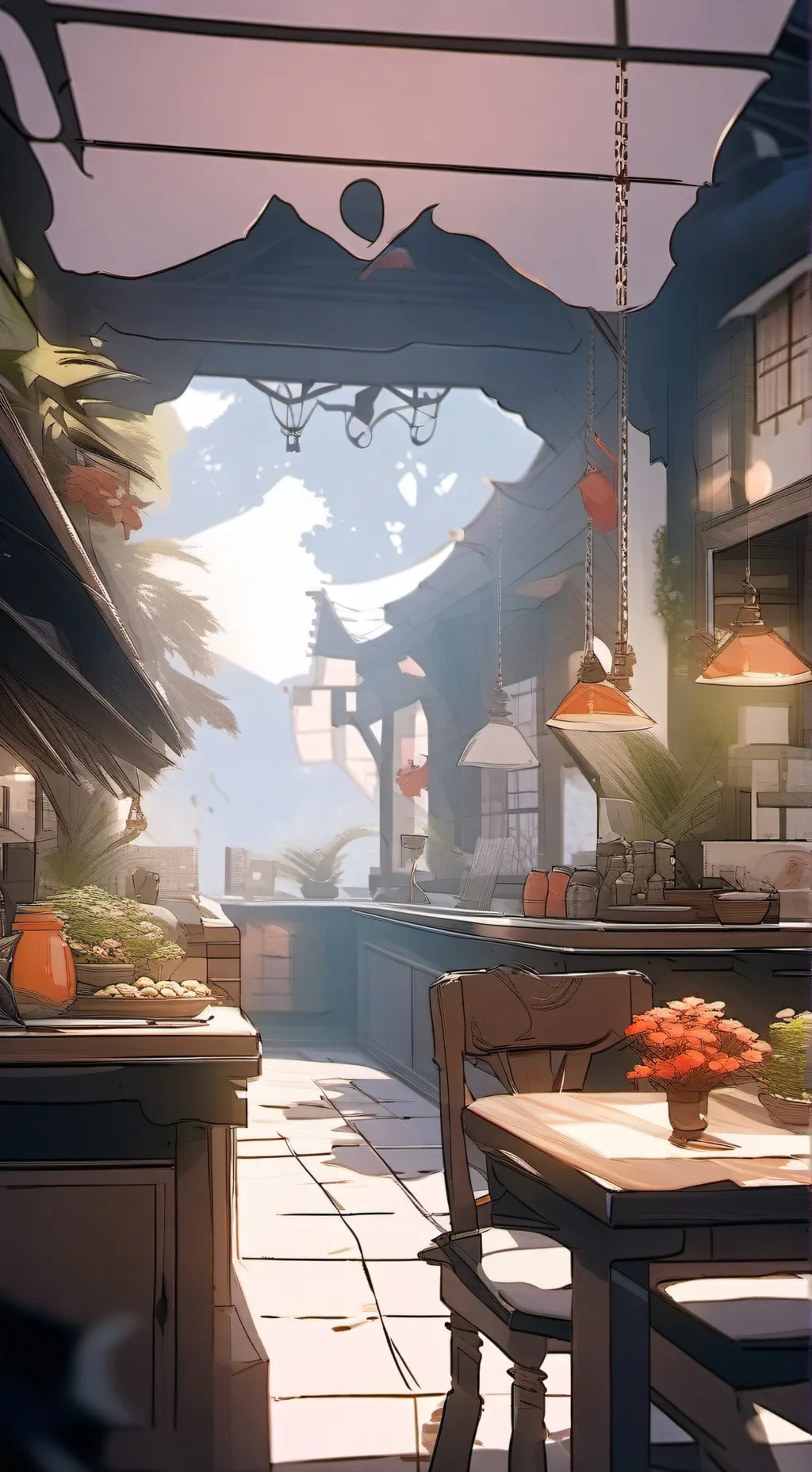 ai character: bassie? background