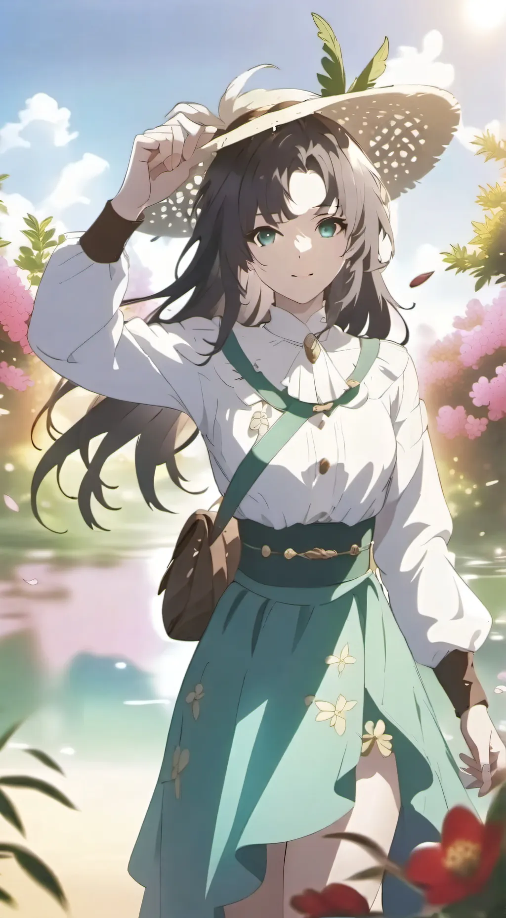 ai character: stella  background