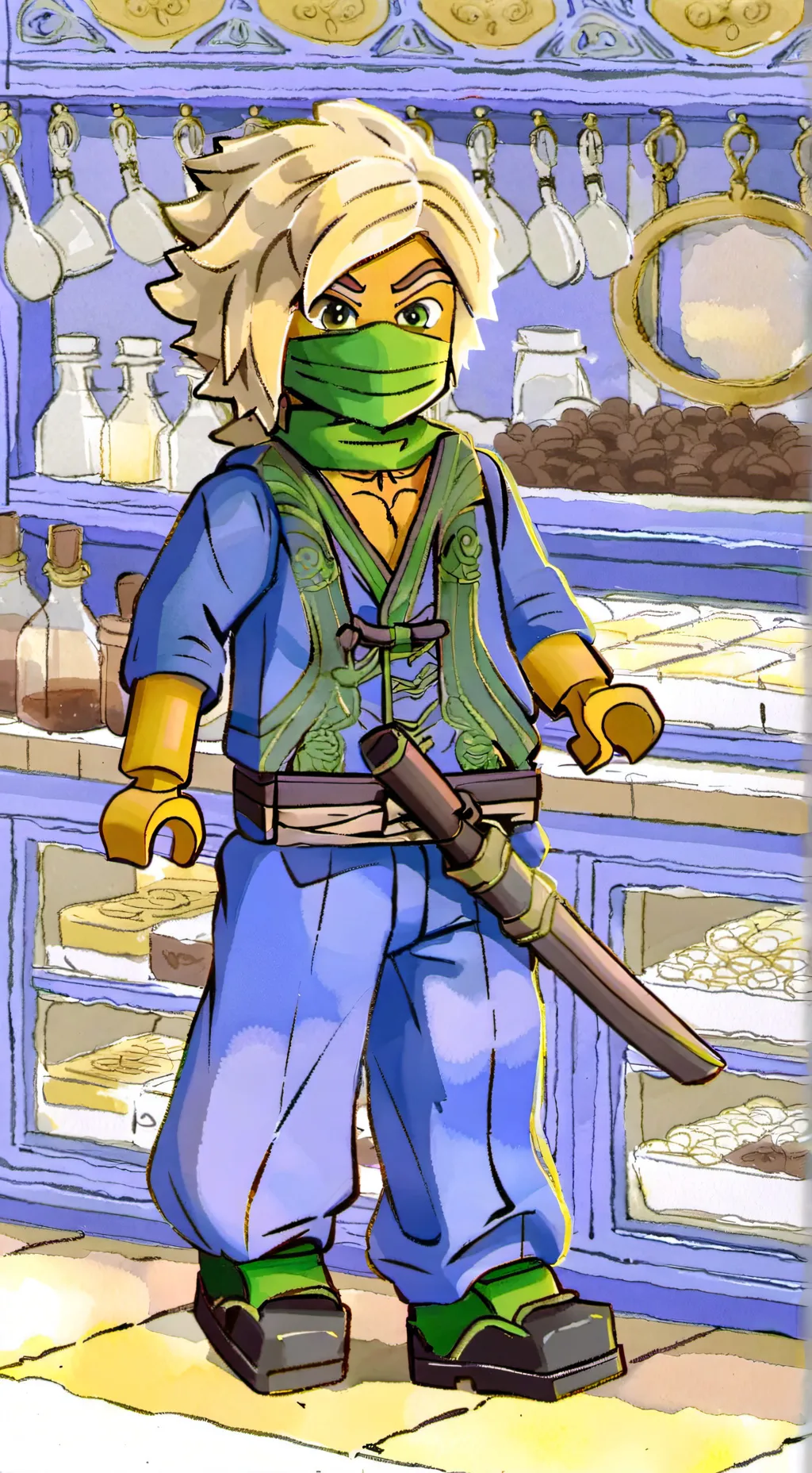 ai character: Lloyd and others background