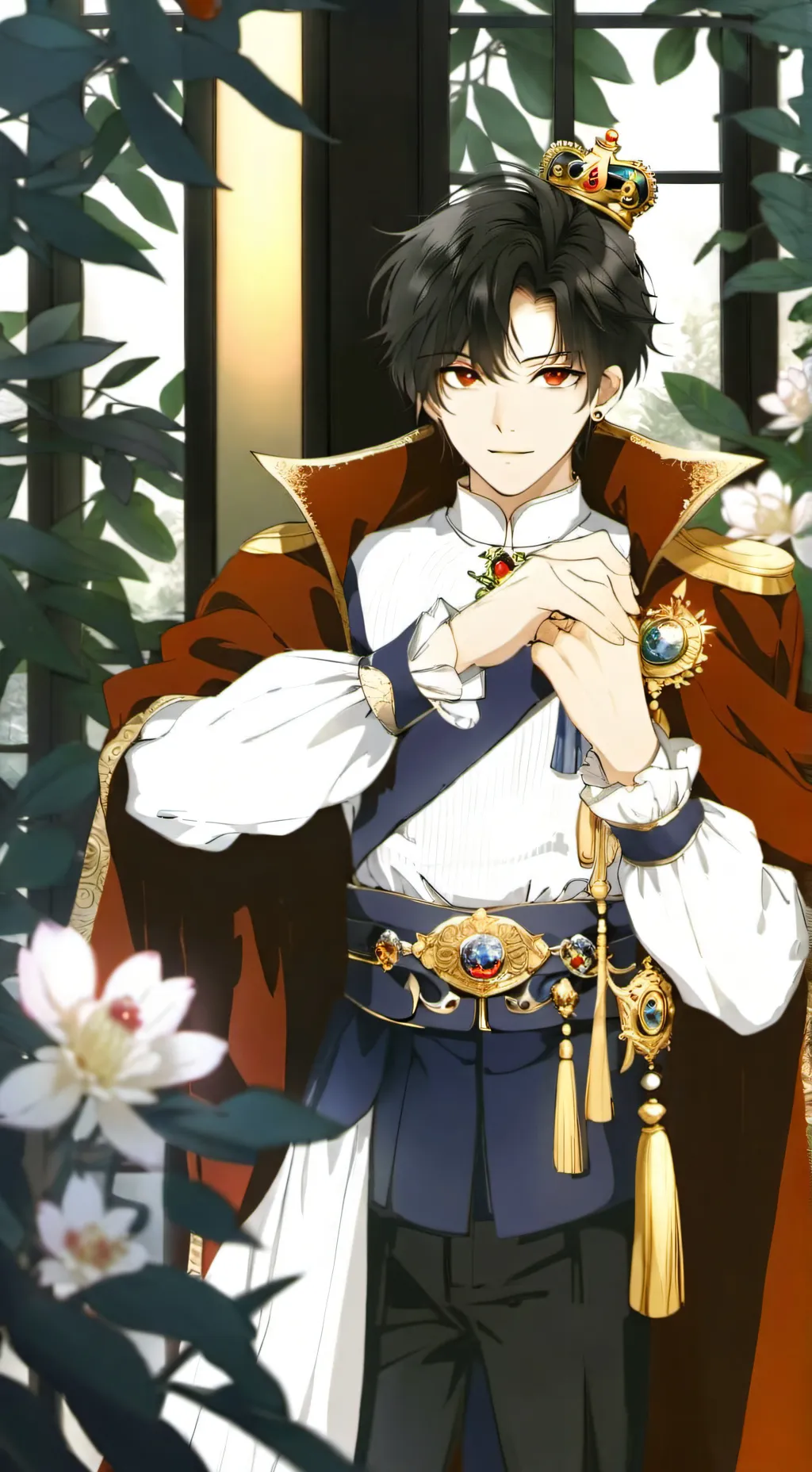 ai character: Prince Axel background