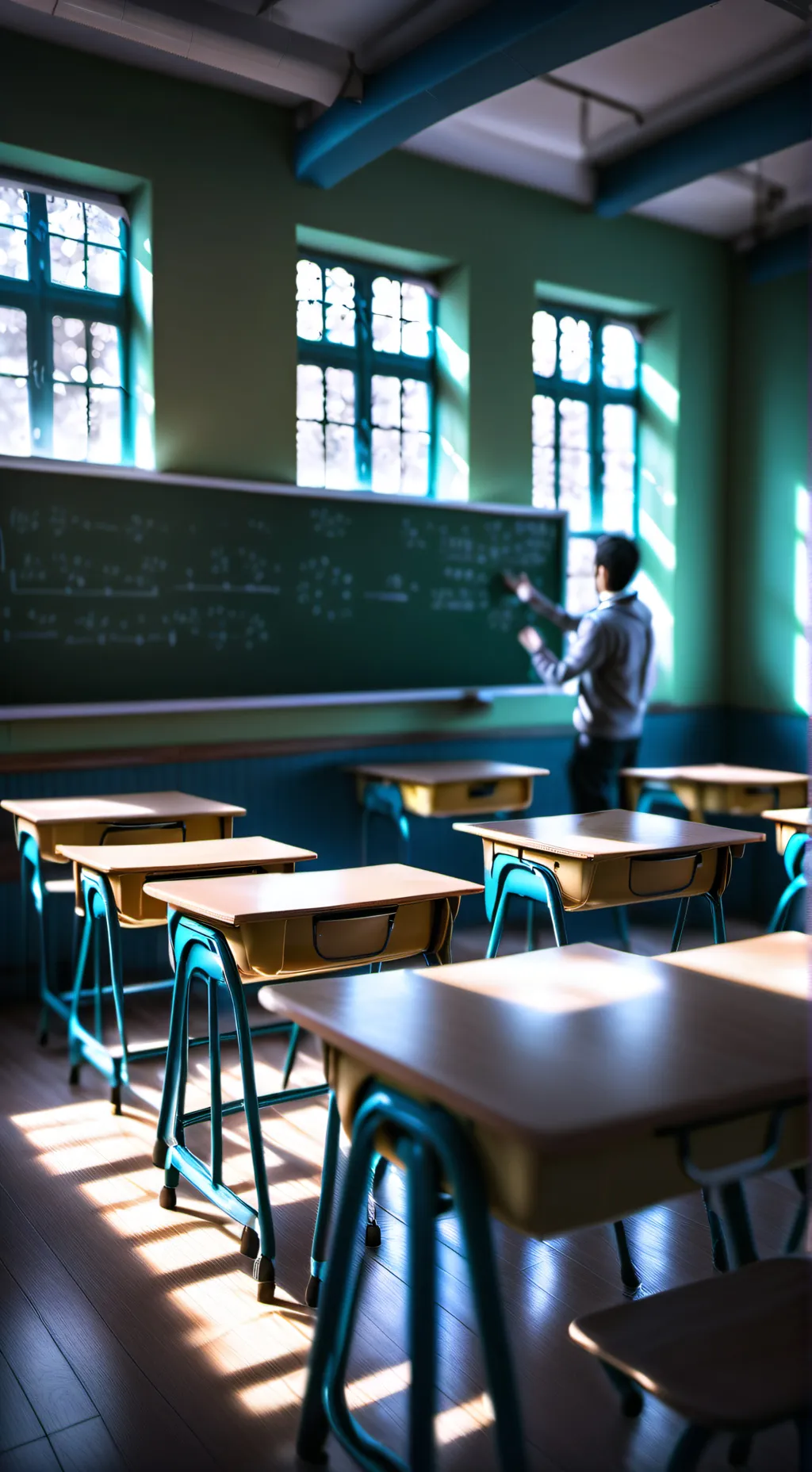 ai character: My class!!! background