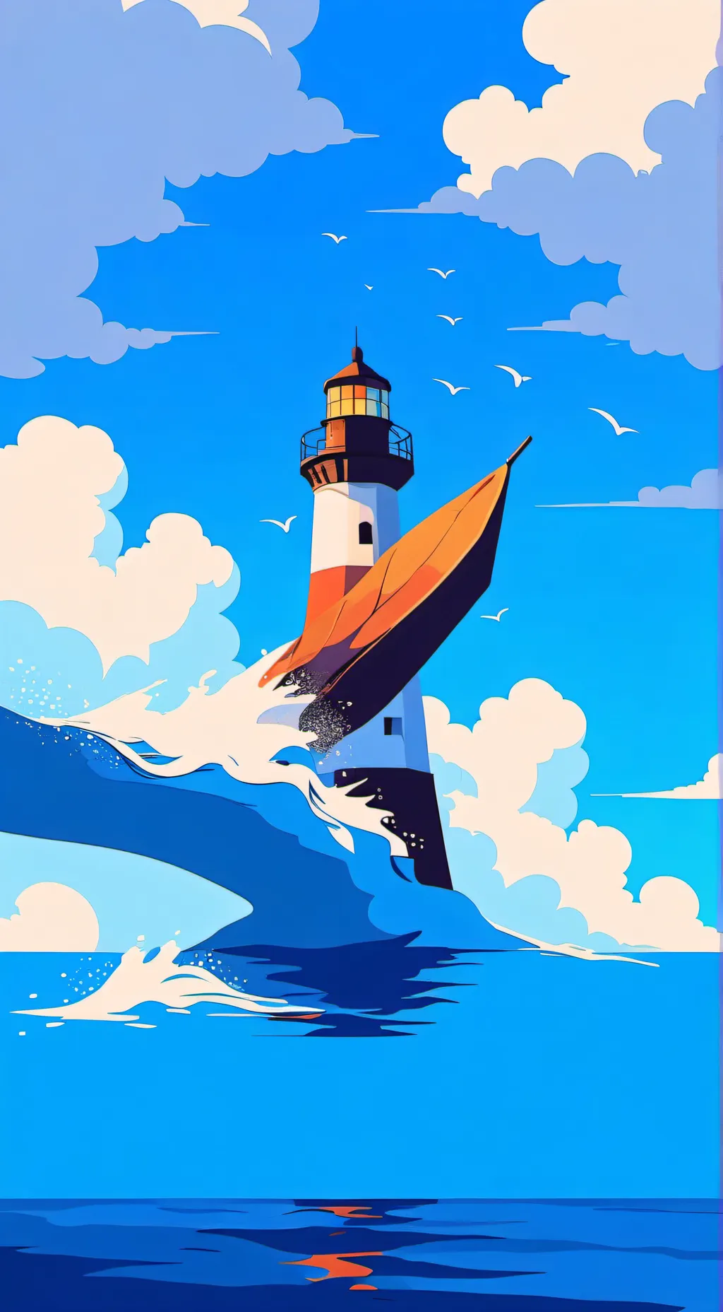 ai character: two time as a cat background