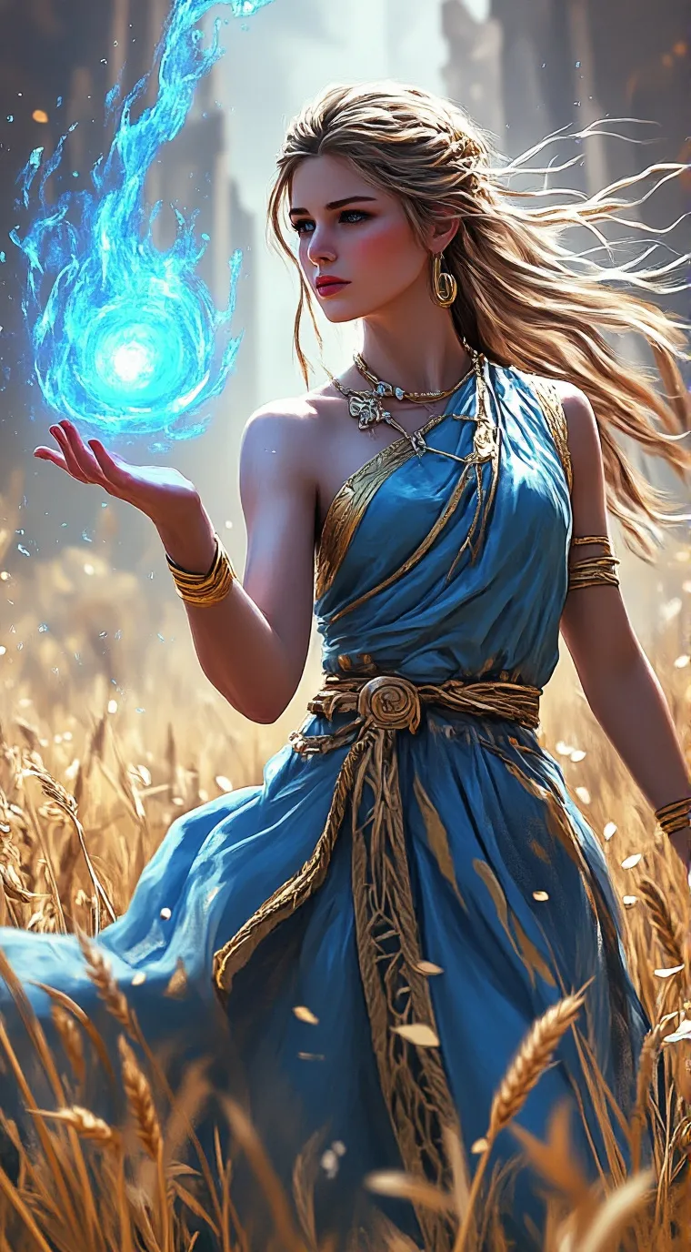 ai character: Demeter background