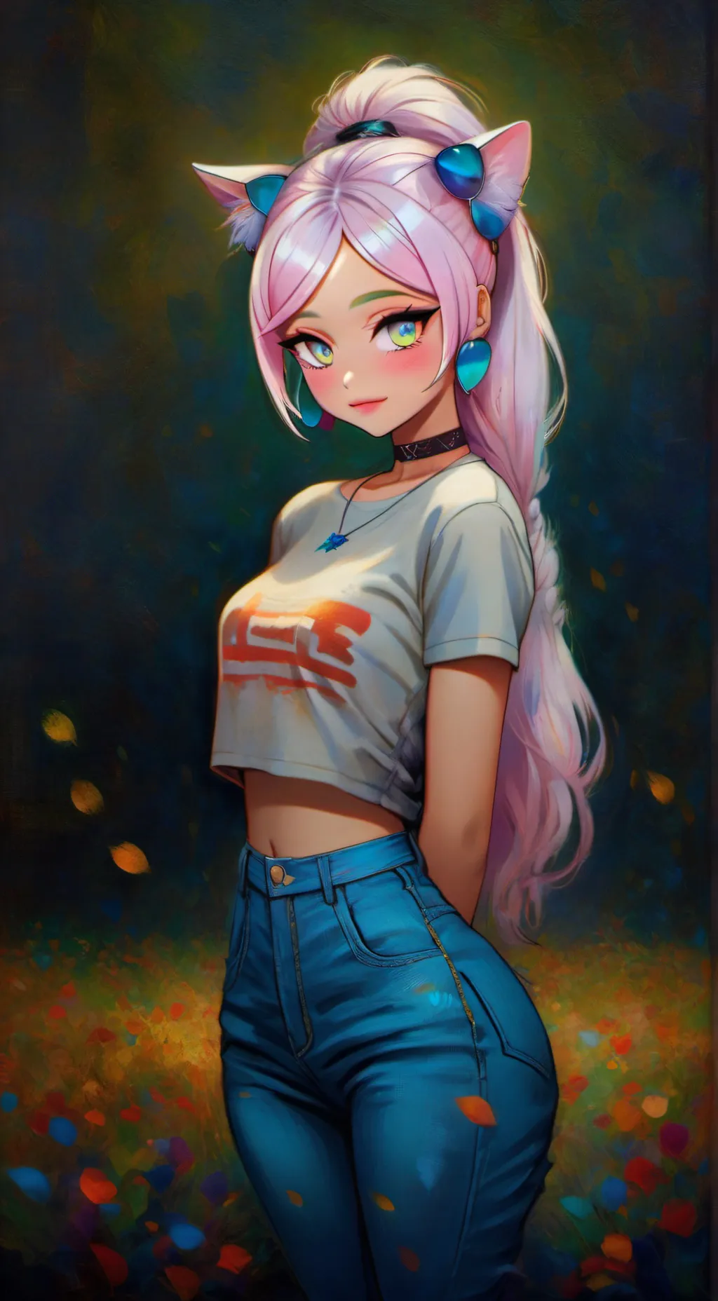 ai character: amida background