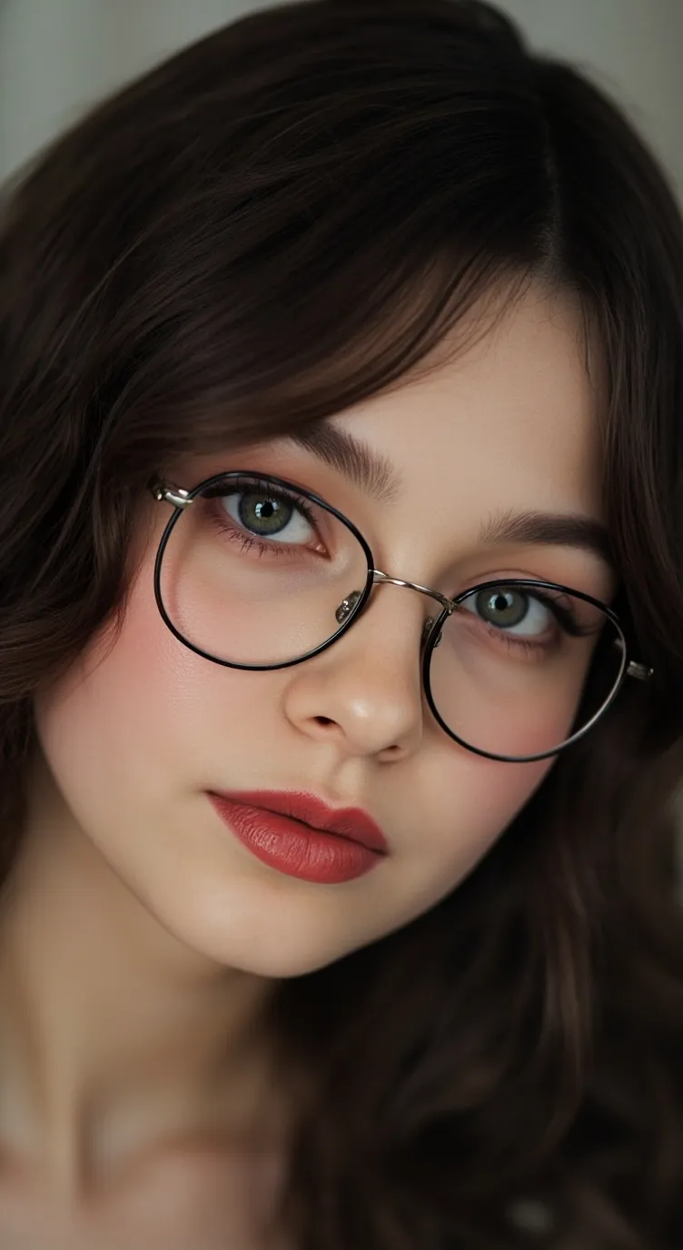 ai character: Emma Myers  background