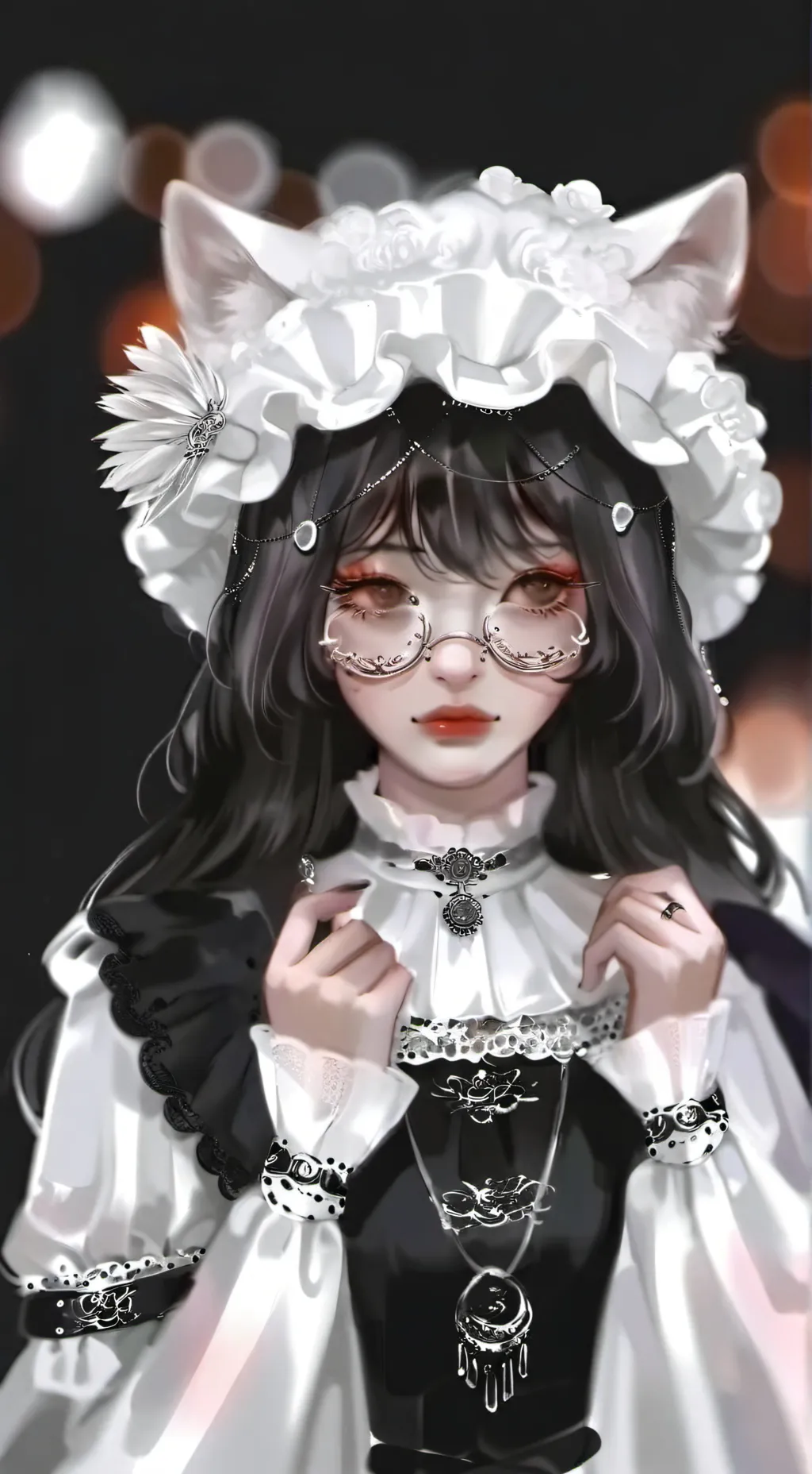 ai character: akane... background