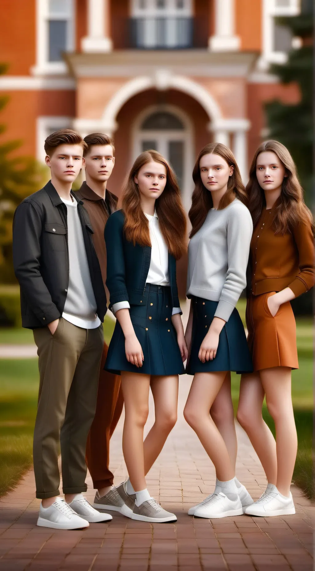 ai character: Дети background