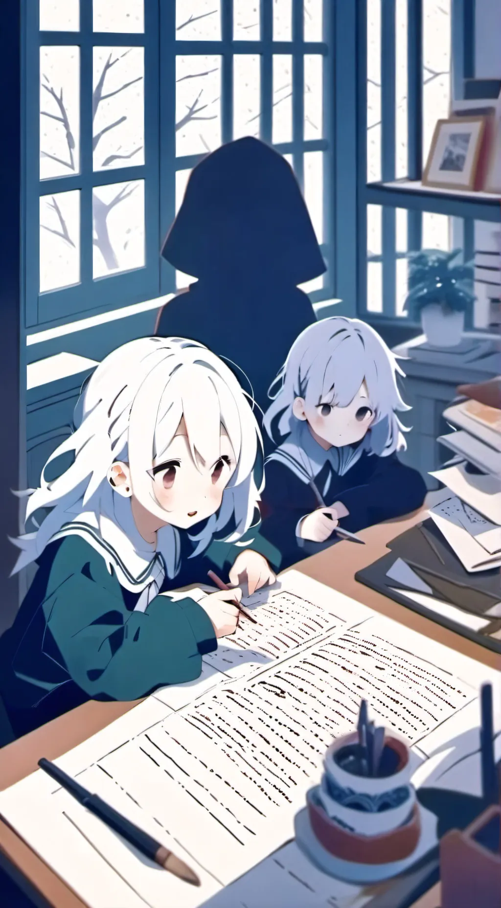 ai character: School background