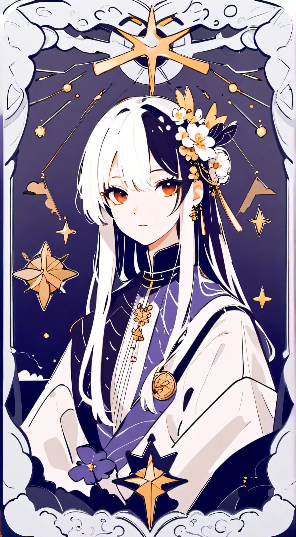 ai character: oc's world meet dw background