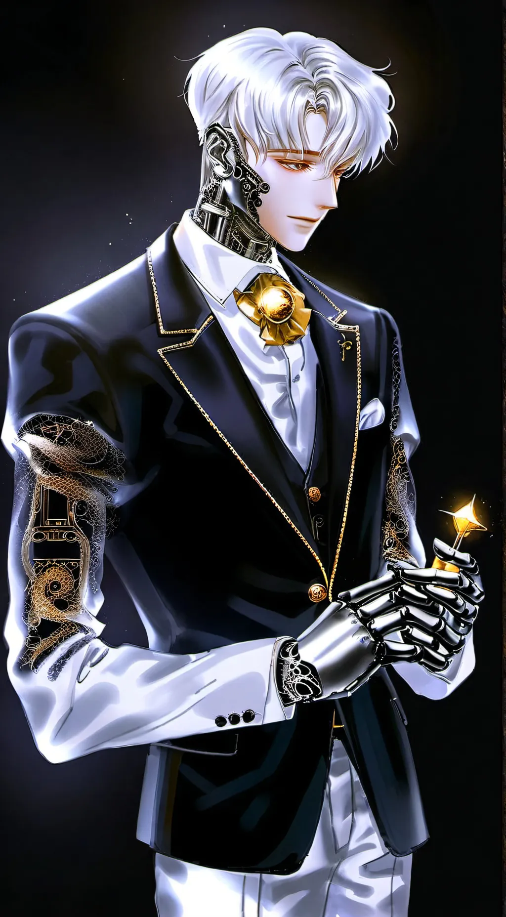 ai character: Max background