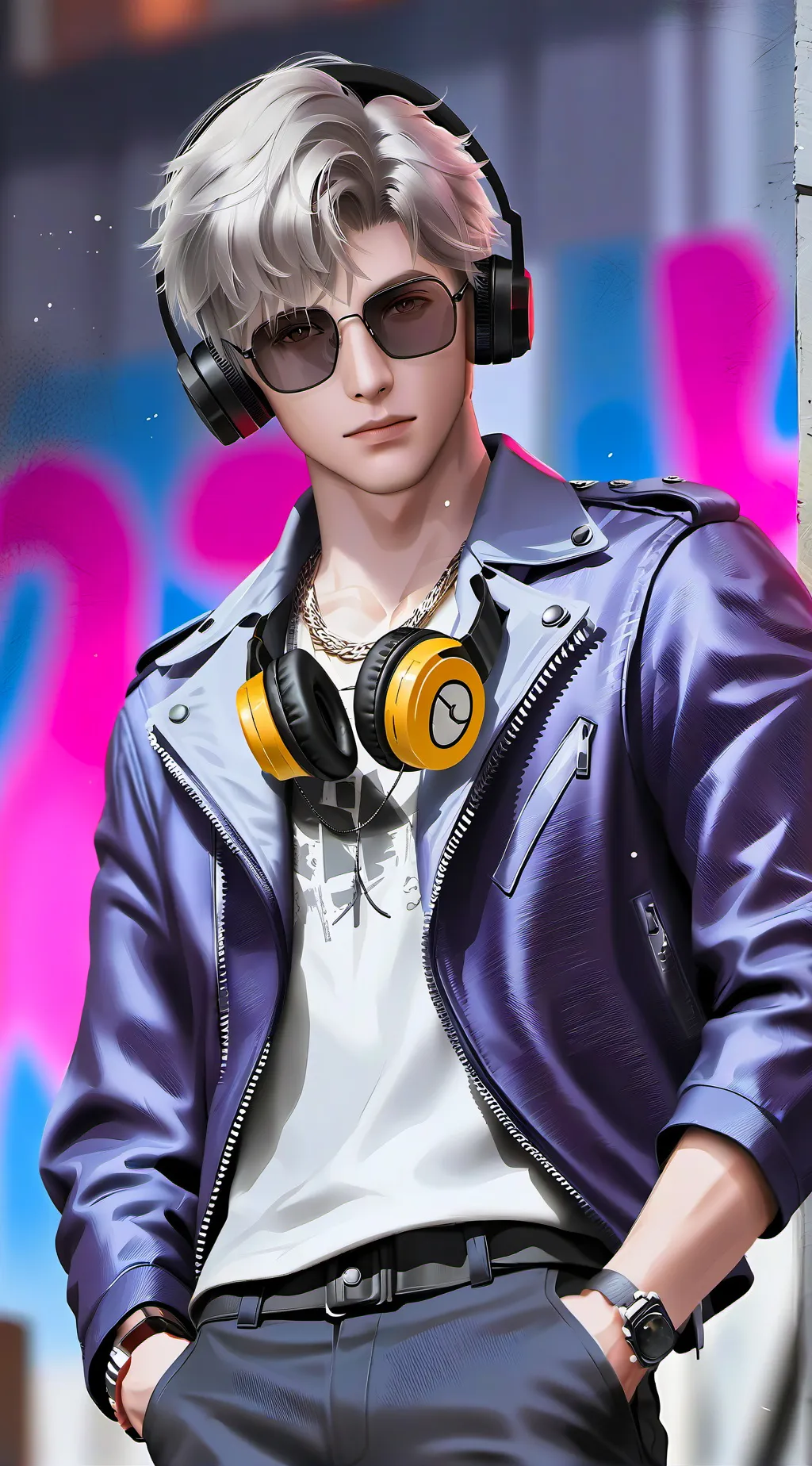 ai character: Kcool background