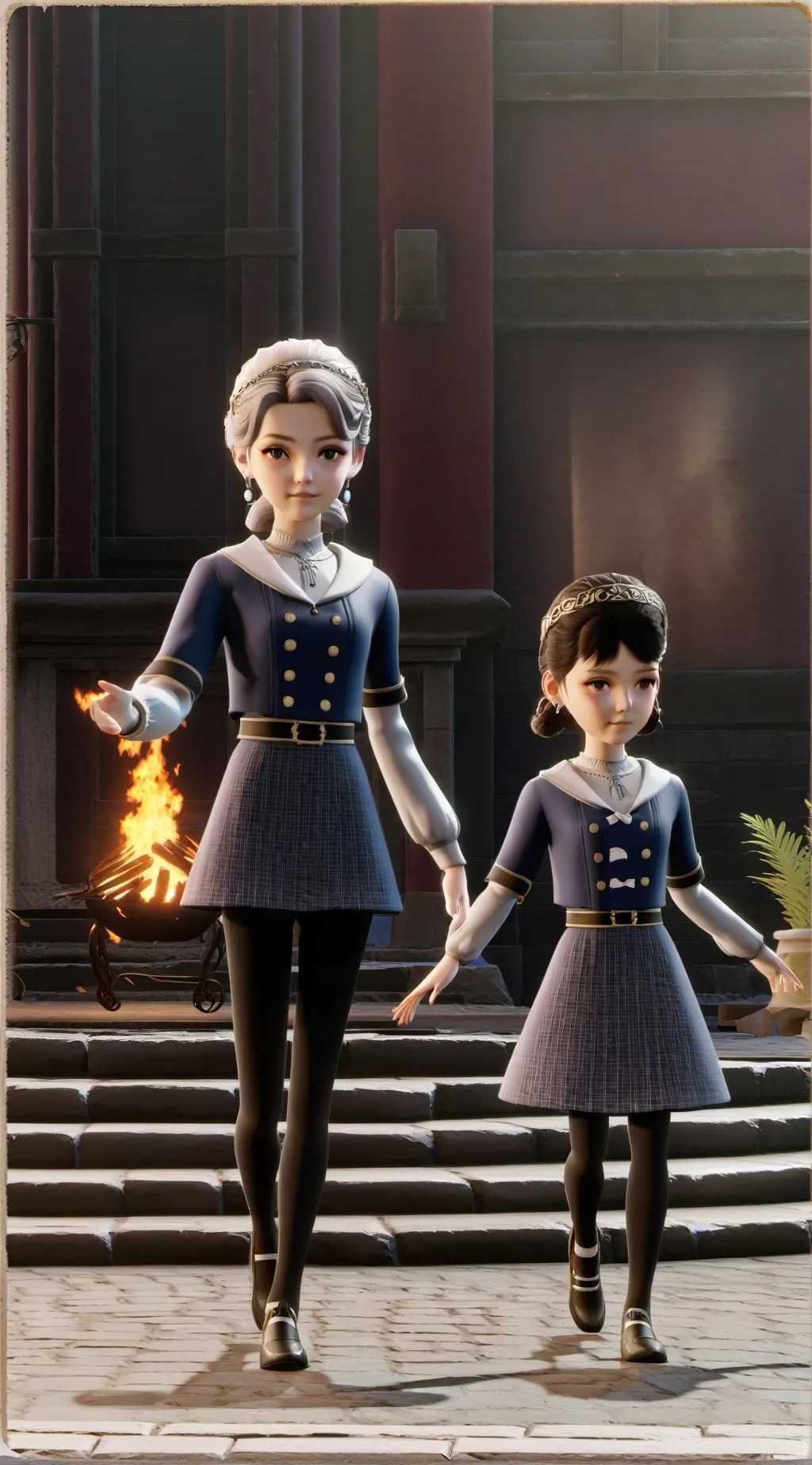 ai character: Ginny and Georgia background