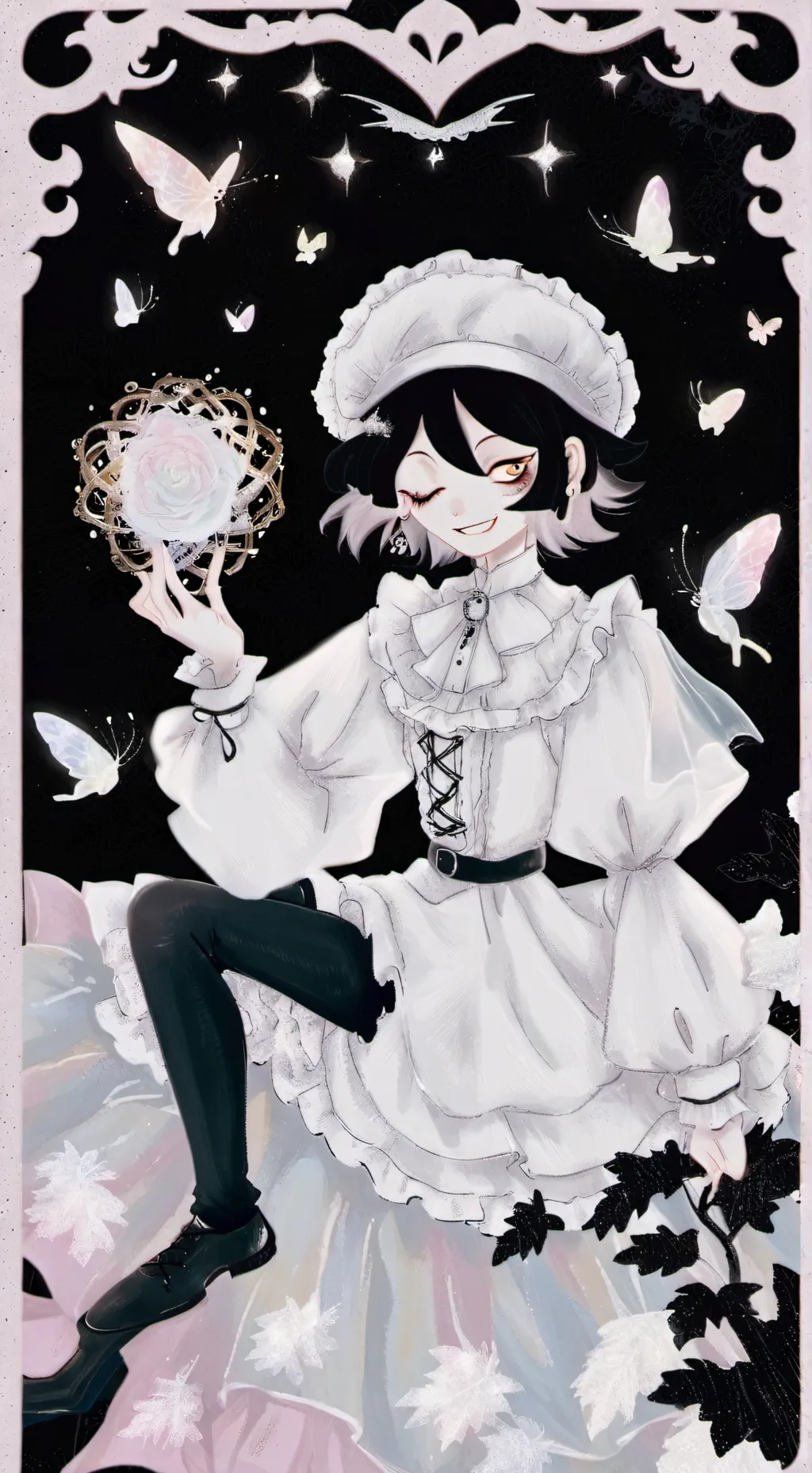 ai character: Idk background