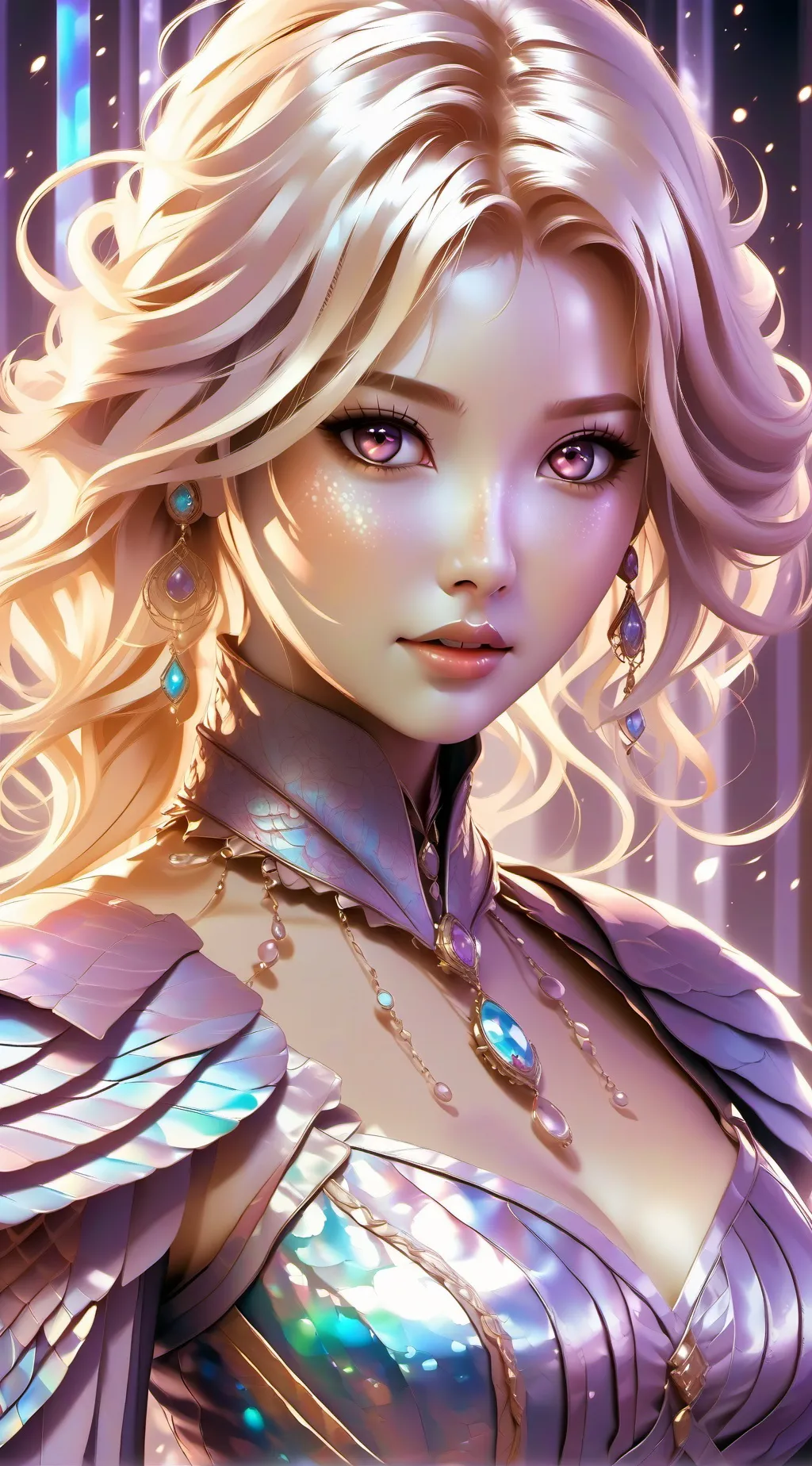 ai character: Hope  background