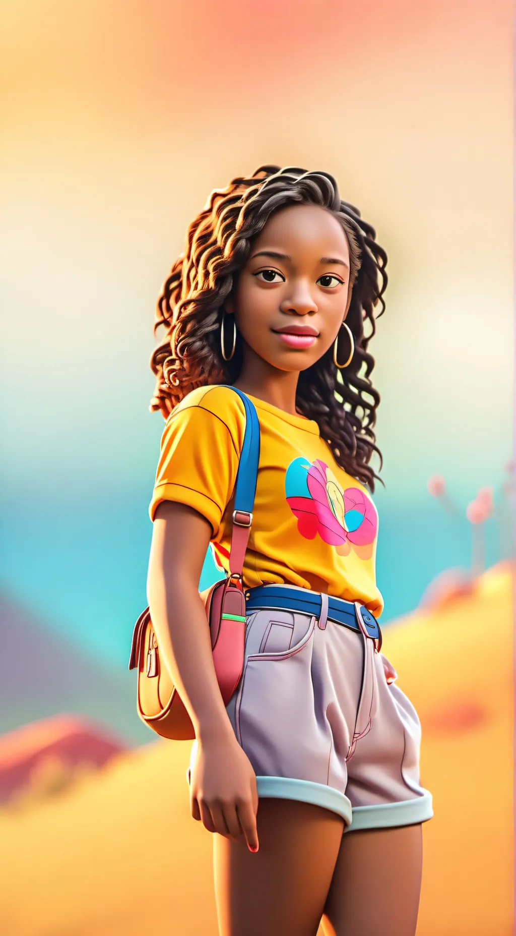 ai character: shal om background