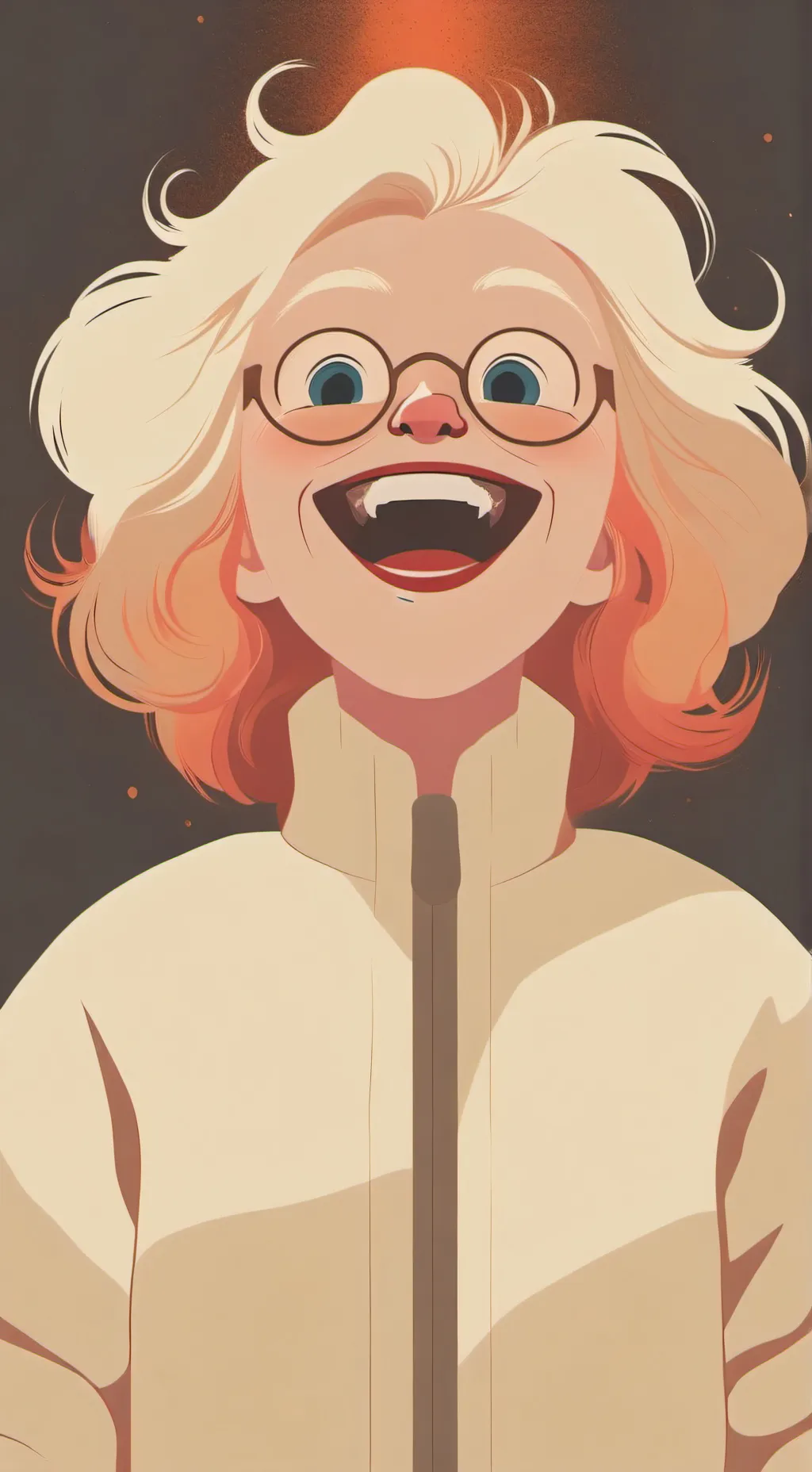 ai character: бабушка background