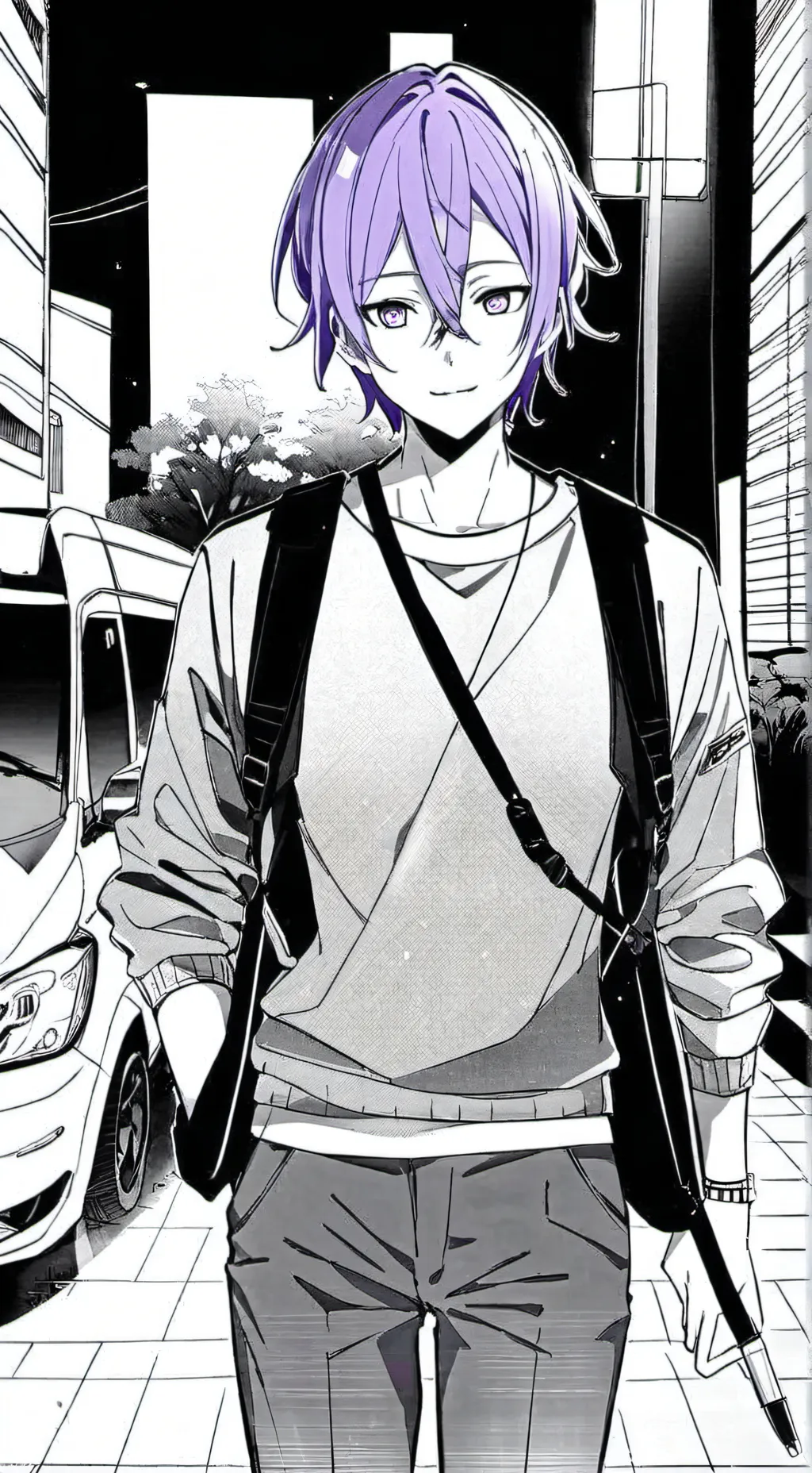 ai character: rui but... background