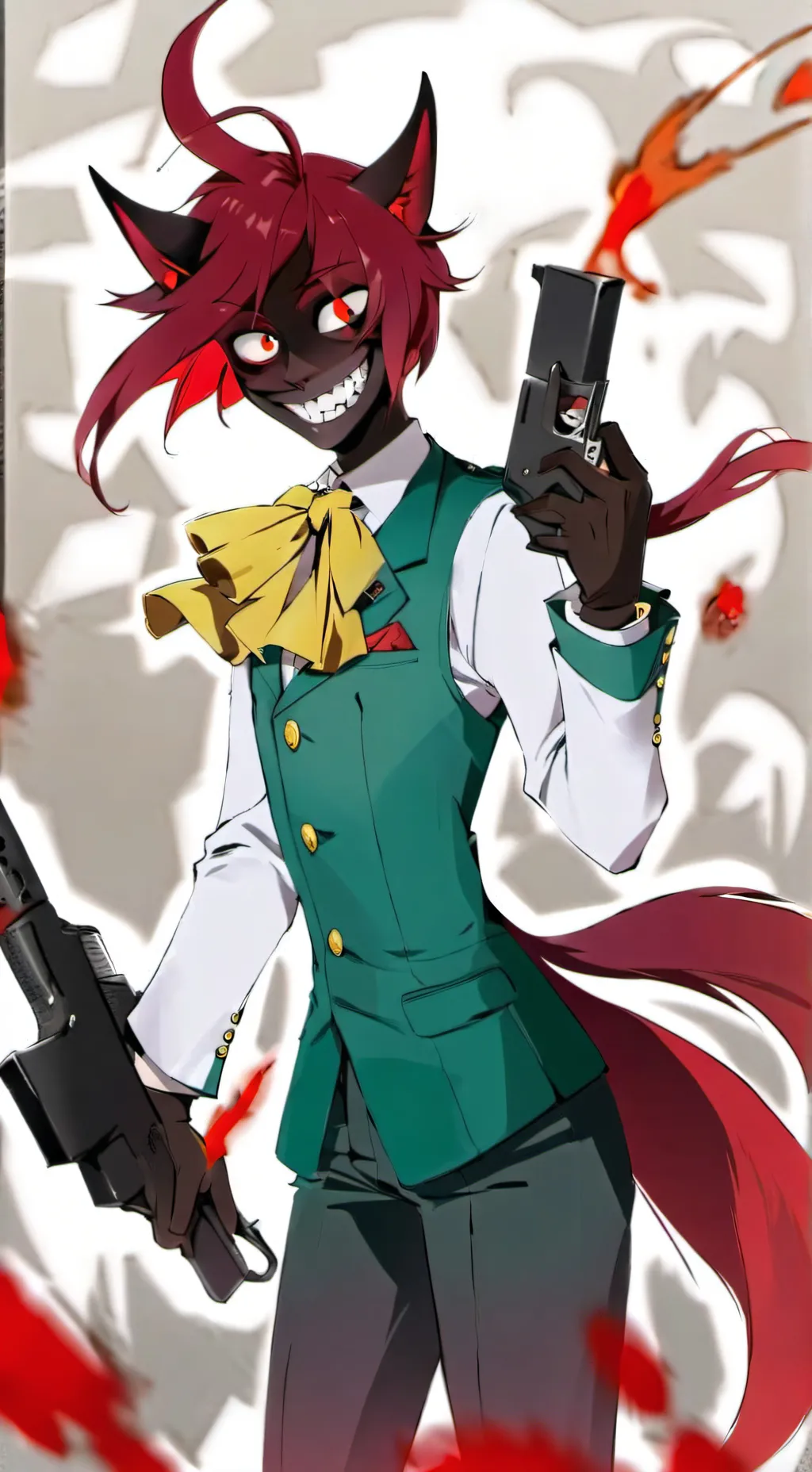 ai character: alastor heartfelt4 background