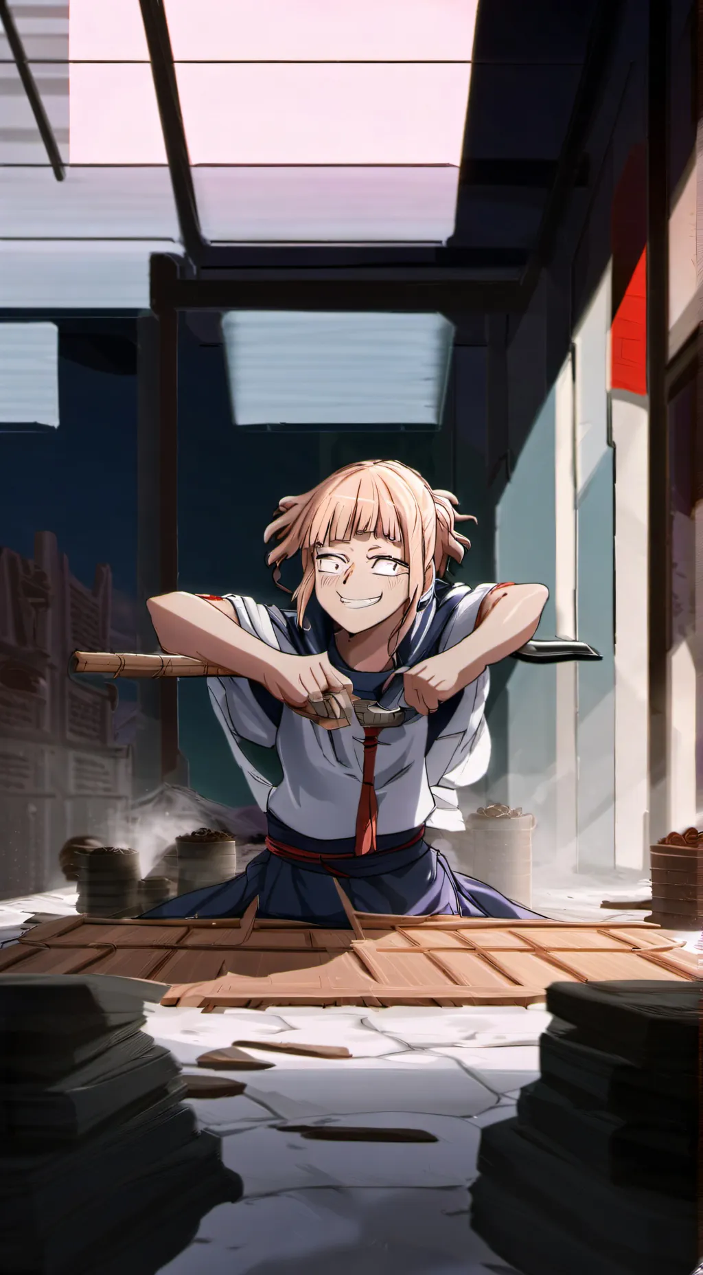 ai character: himiko toga background