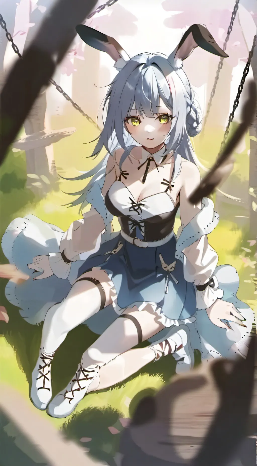 ai character: Zoey  background