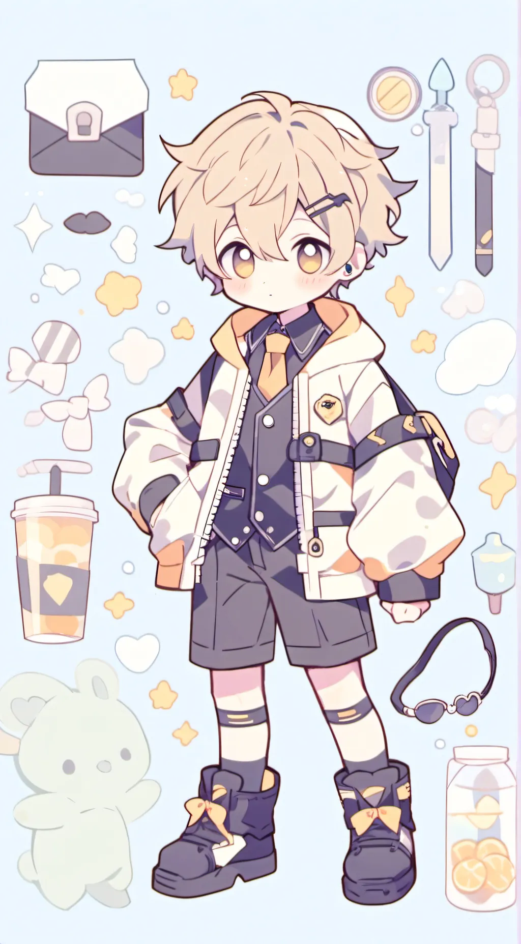 ai character: kyle background