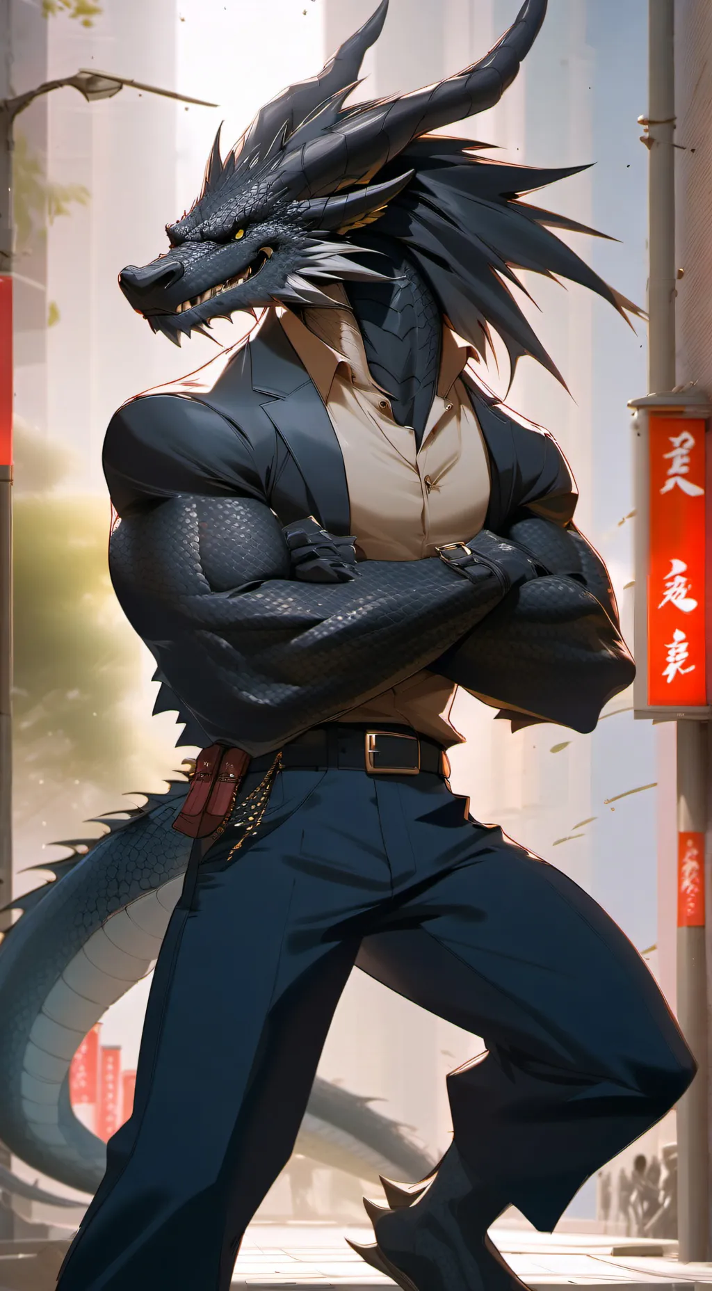 ai character: Ténébrus background