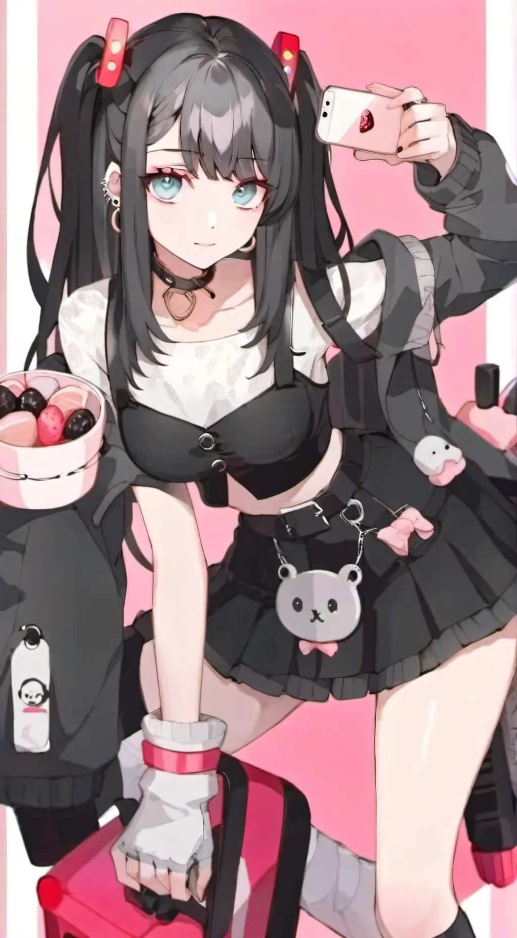 ai character: Angel  background