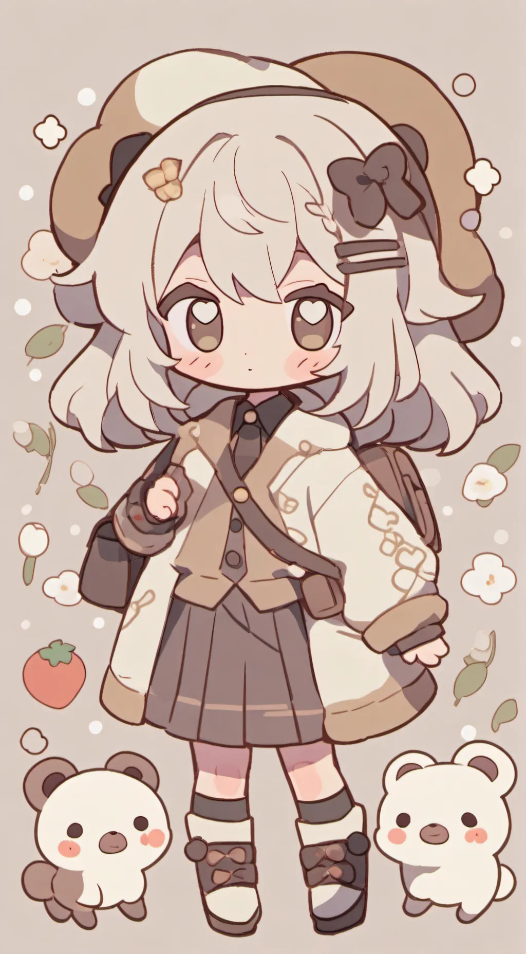 ai character: Mha (bakugo) background