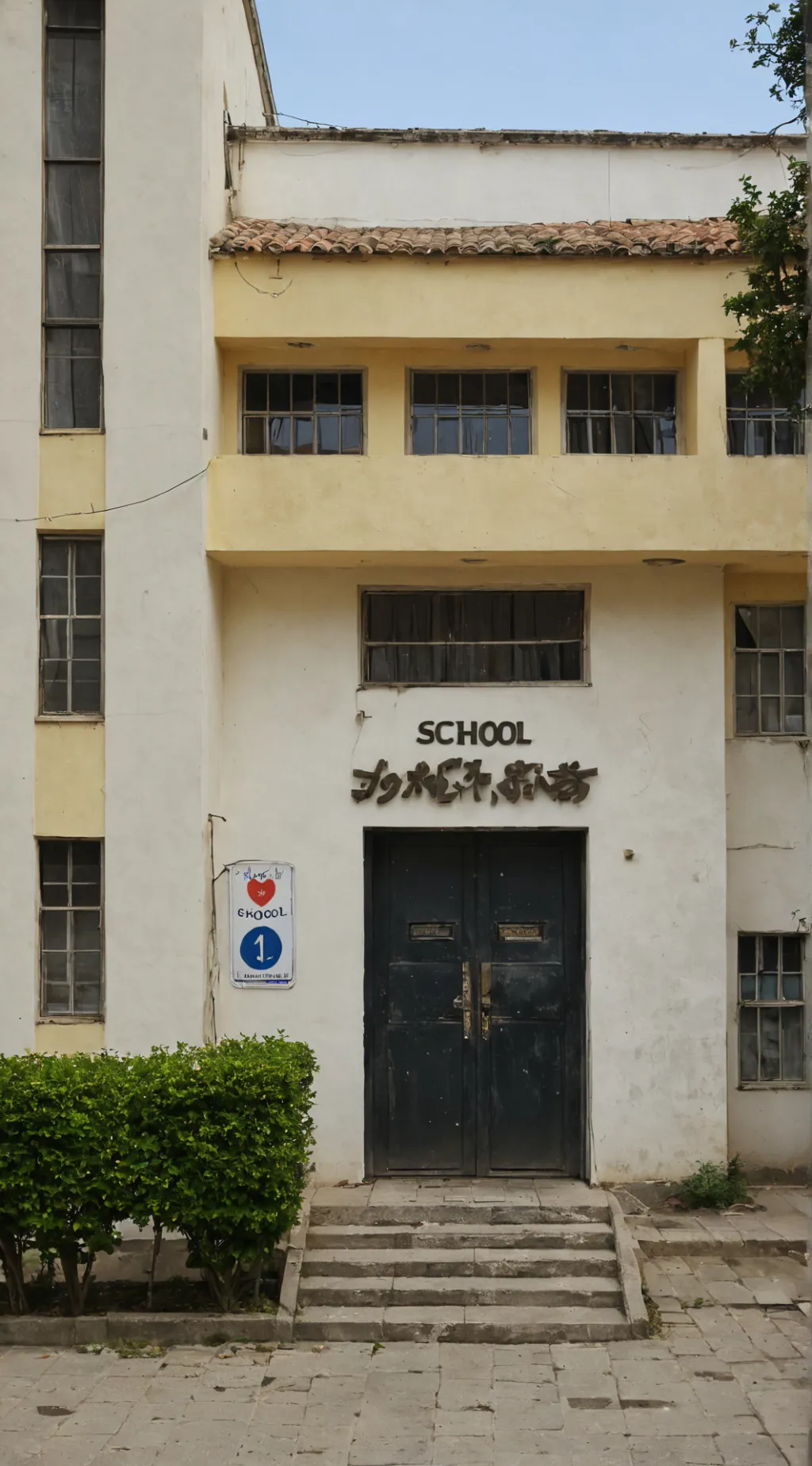 ai character: School background