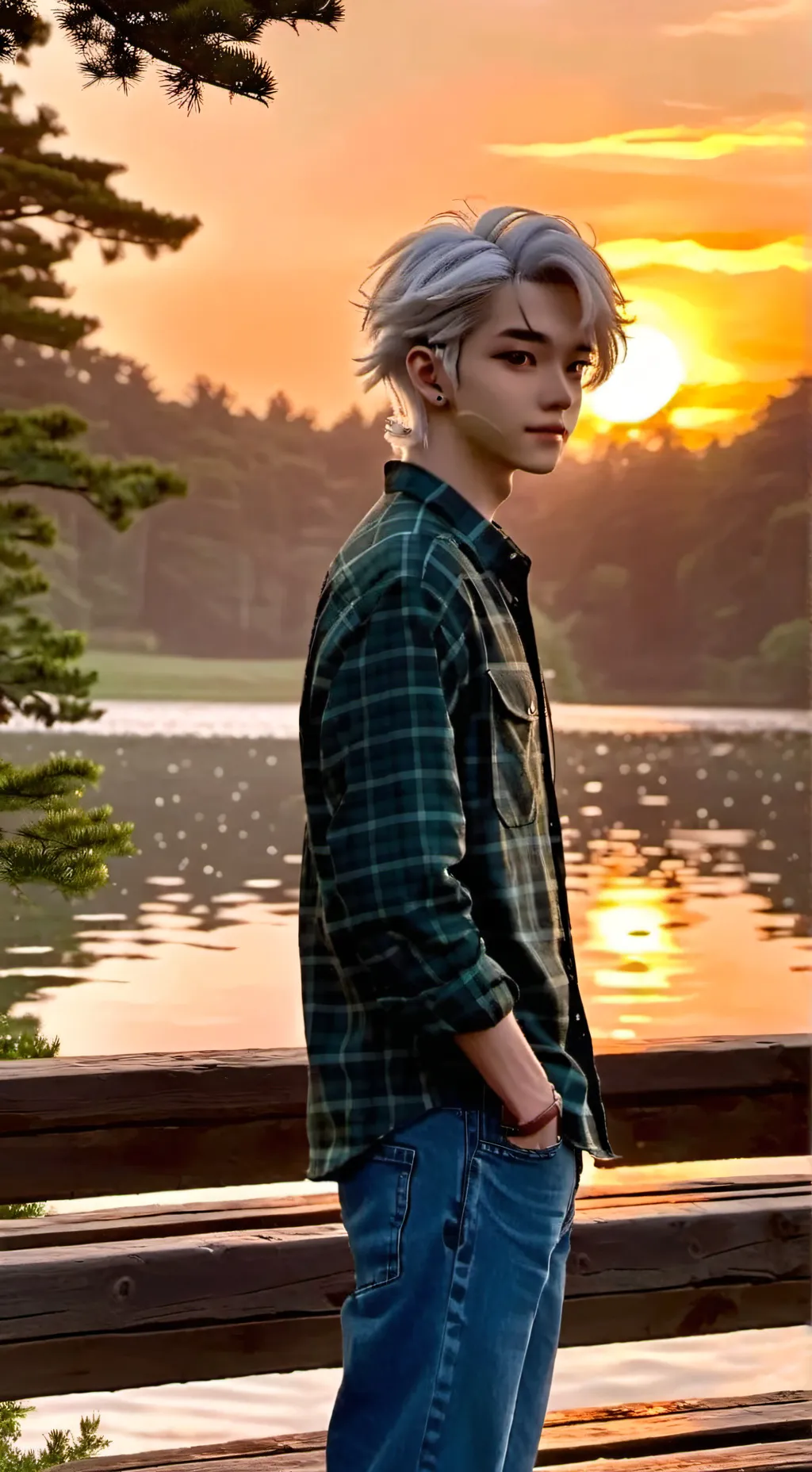 ai character: Kai background