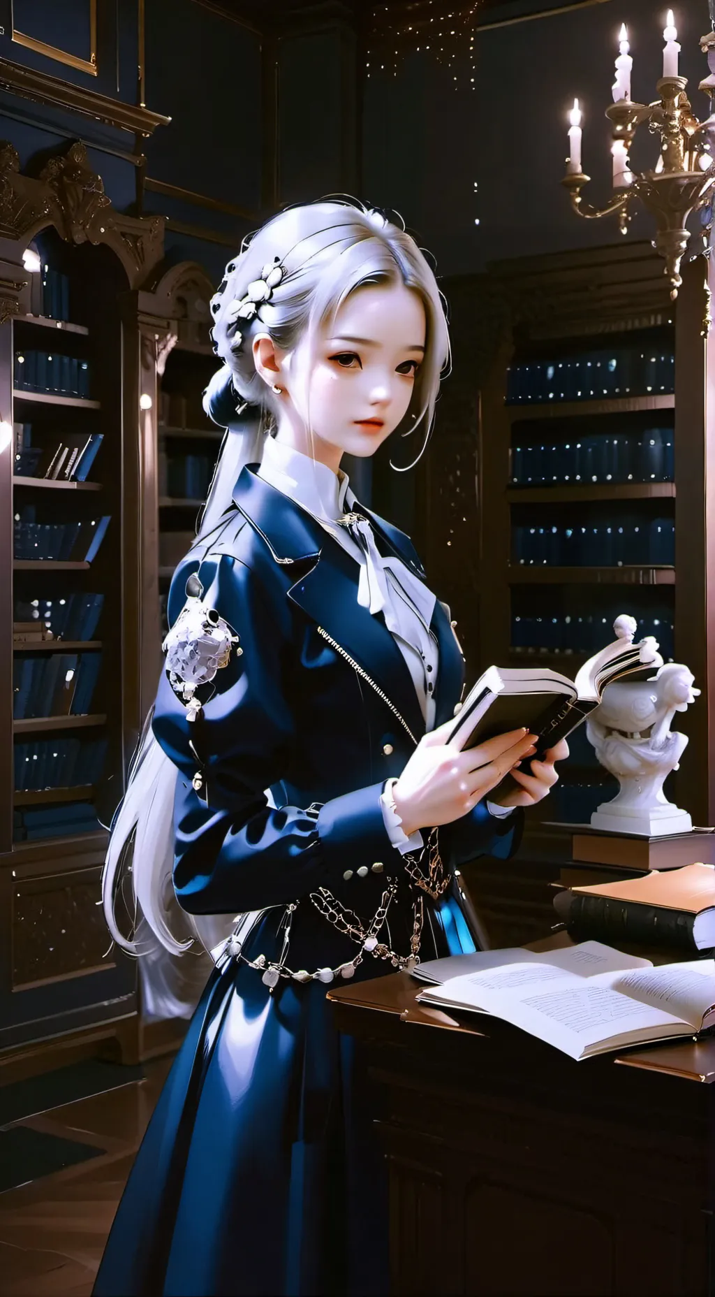 ai character: Lila background