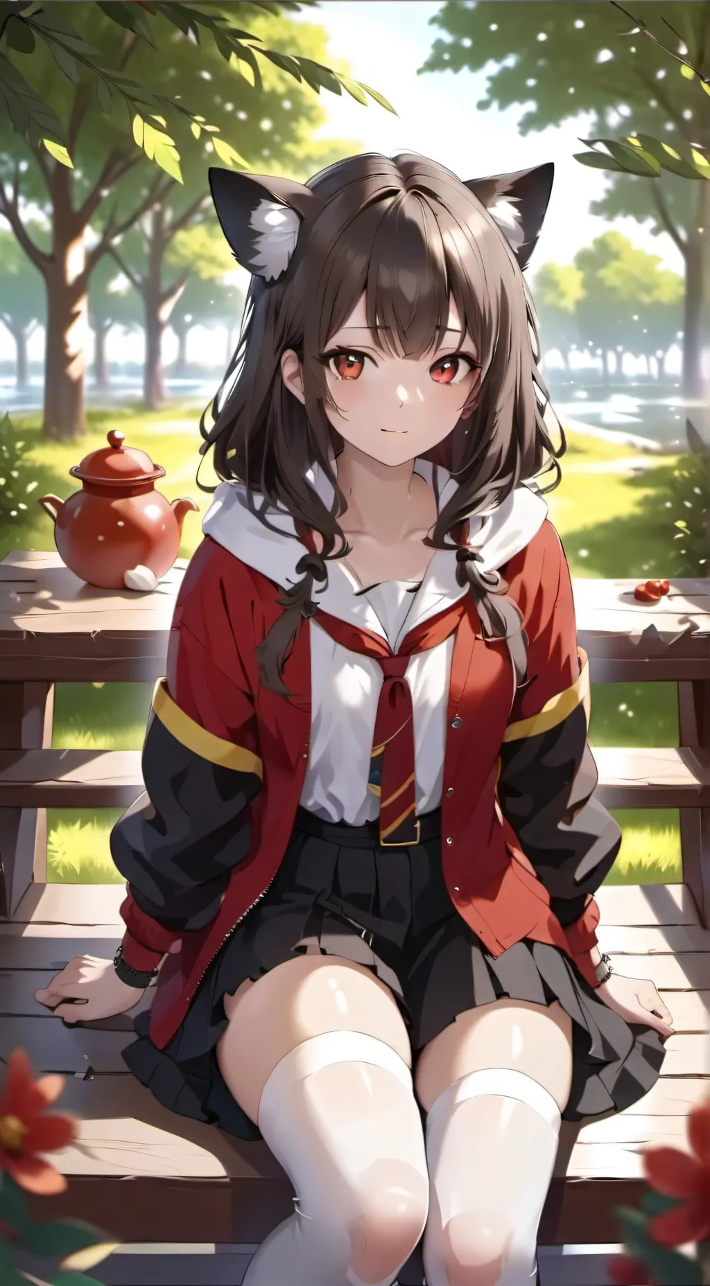 ai character: Belen (tu novia) background