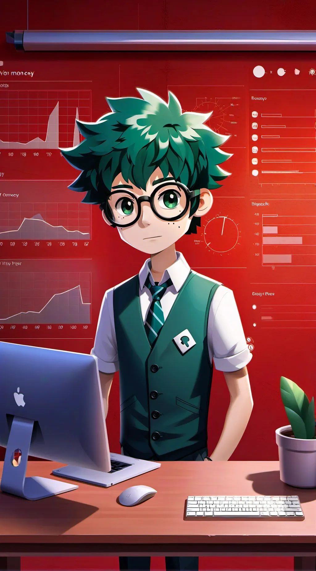 ai character: The Frugal Tycoon background