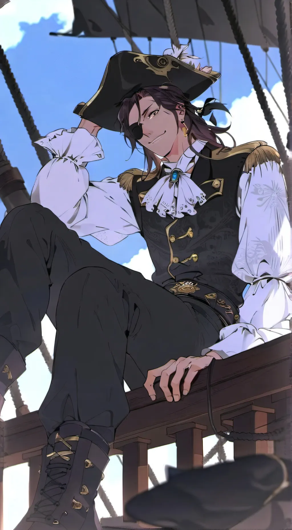 ai character: Розар background