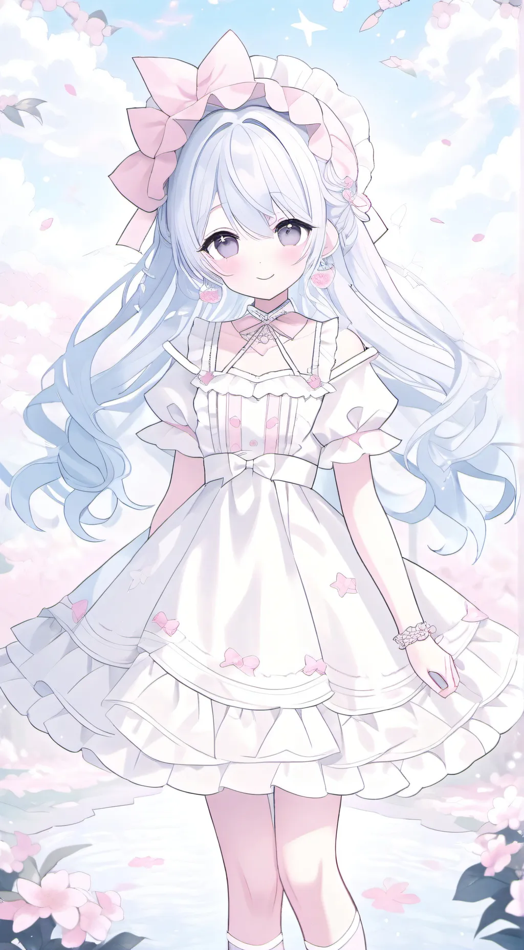 ai character: Cinnamonroll background