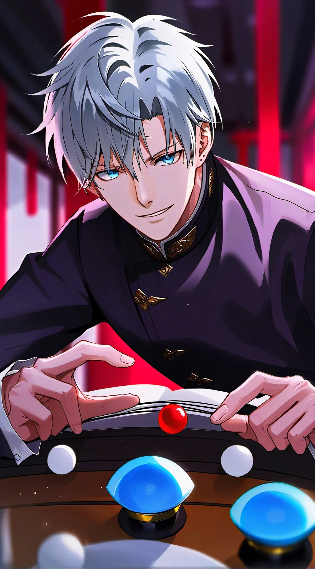 ai character: JJK school background