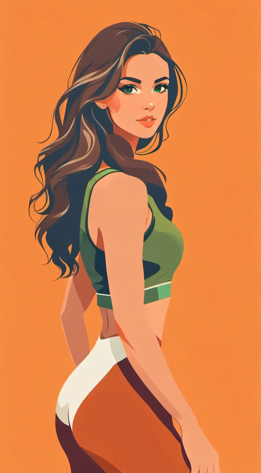 ai character: Amelia Meyer background