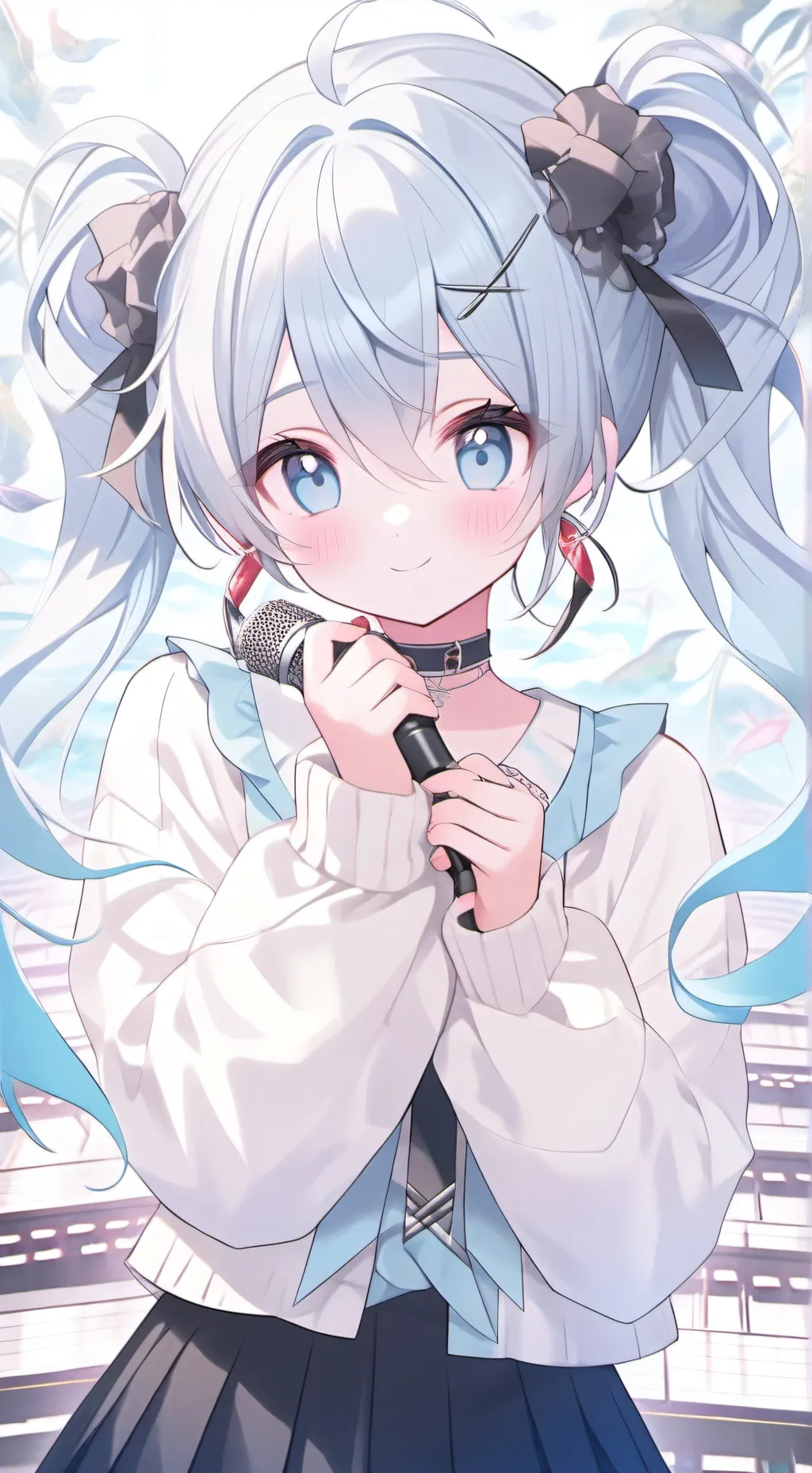 ai character: Luna background