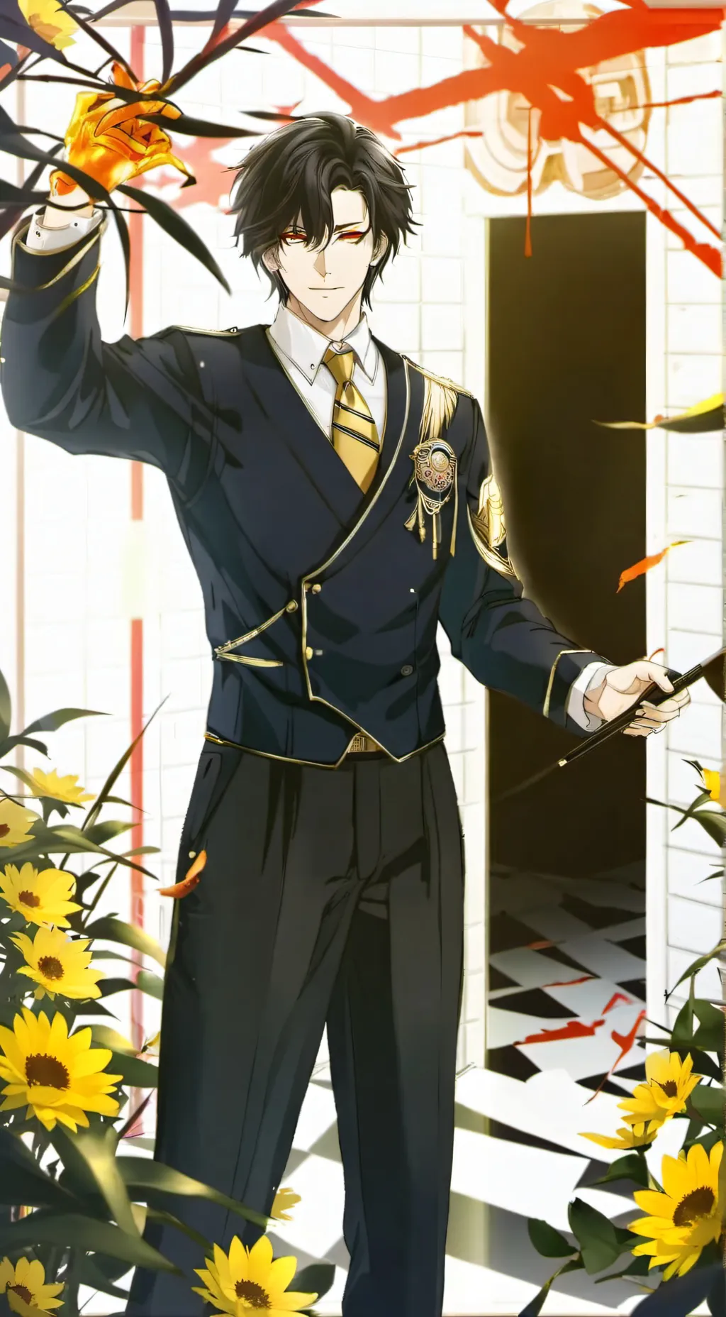 ai character: MHA vs scp-s background