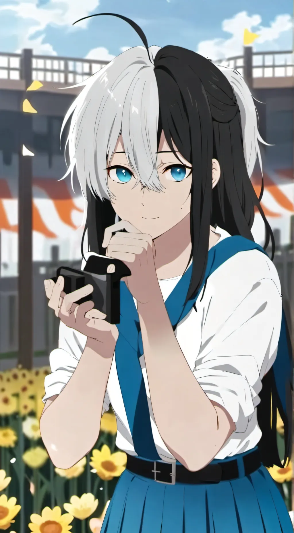 ai character: Mha work  background