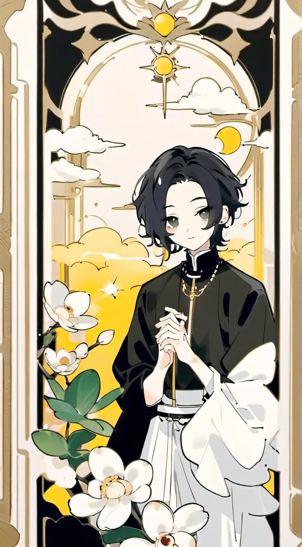 ai character: miloo :× background